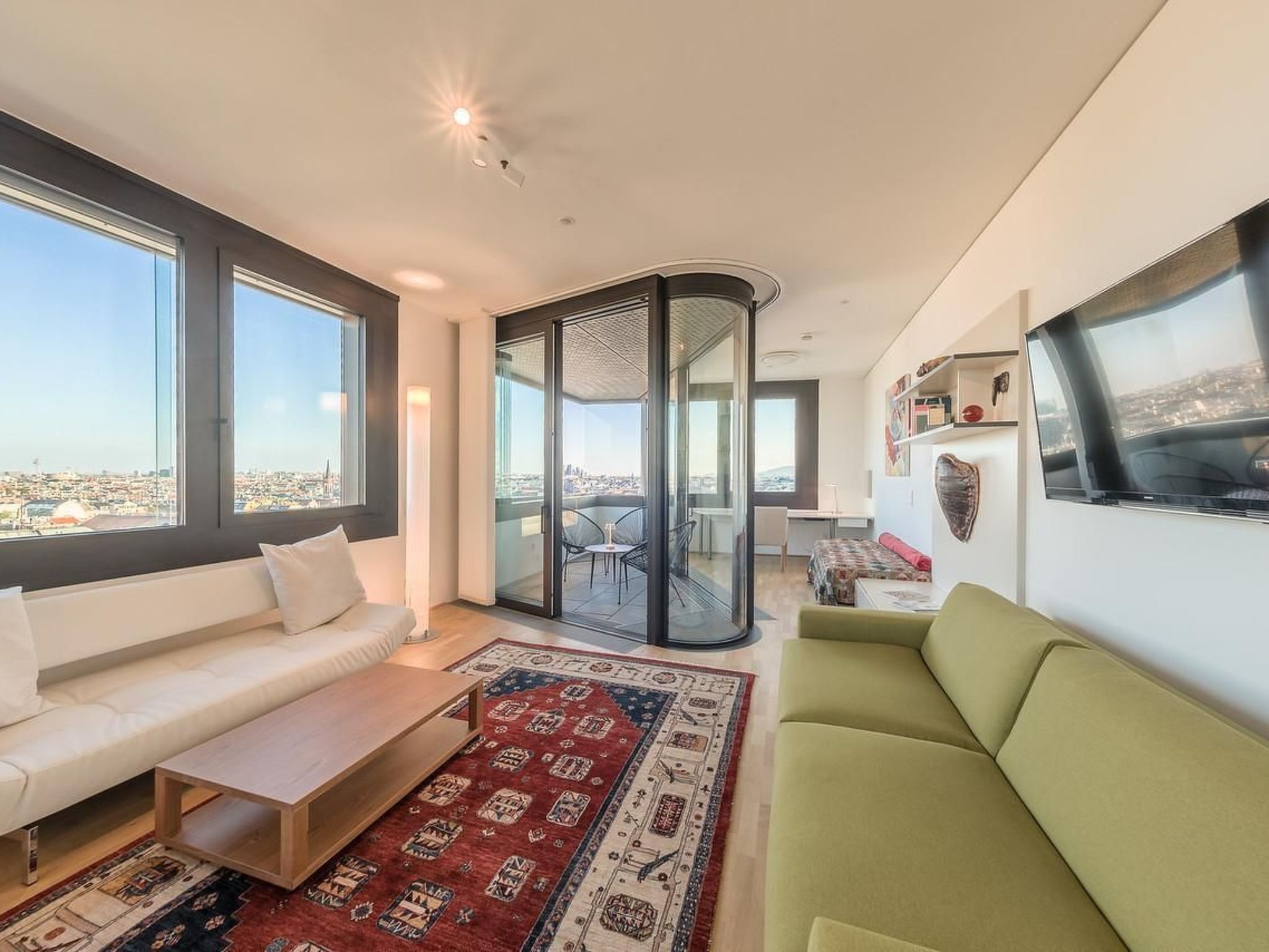 Skyflats City View-Binnen