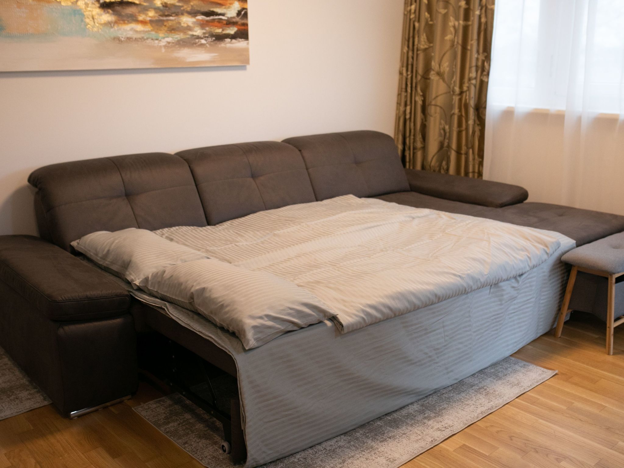 Moderne Wohnung in Kaisermühlen mit Garten und Panoramablick-Image-tags.info