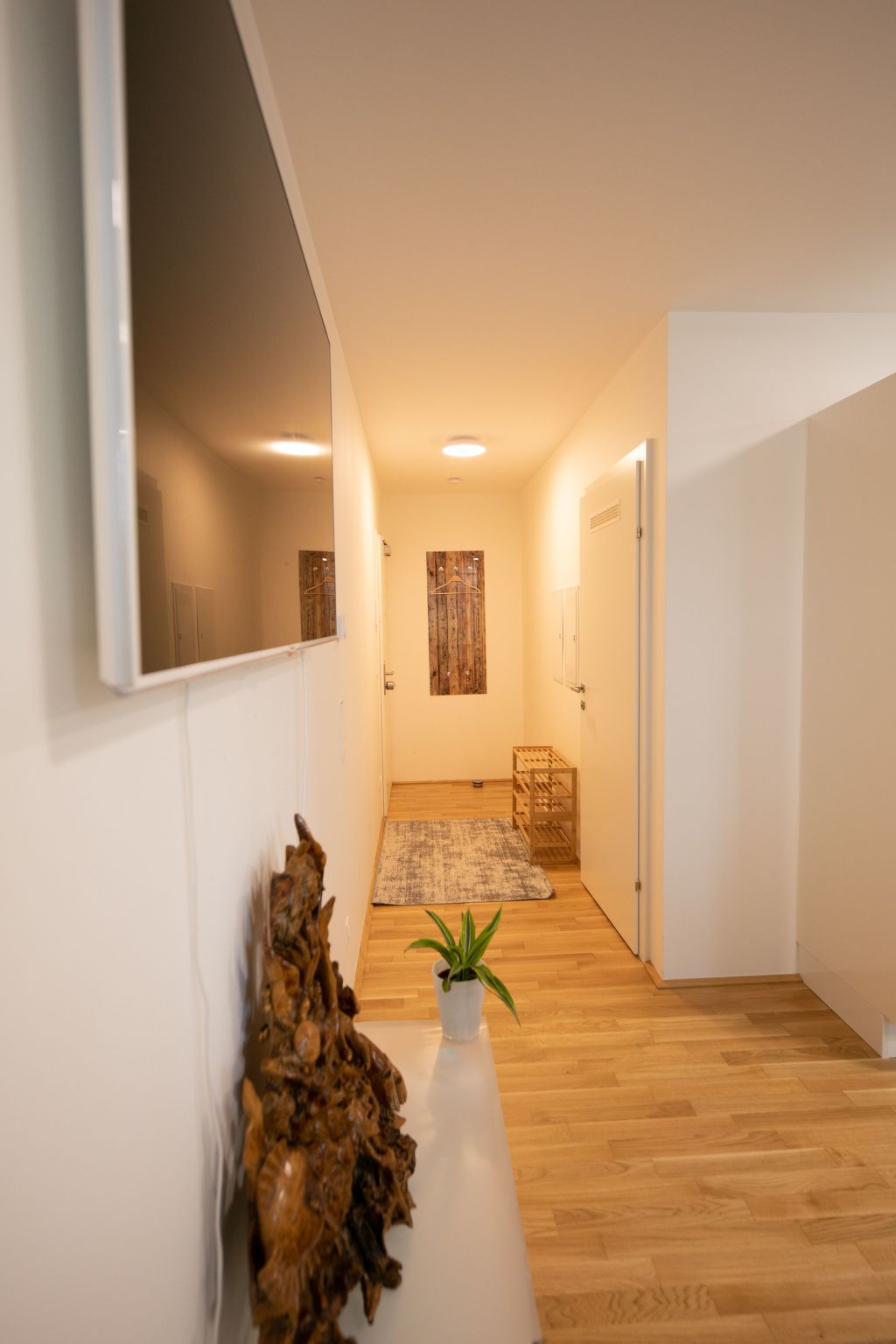 Moderne Wohnung in Kaisermühlen mit Garten und Panoramablick-Image-tags.info