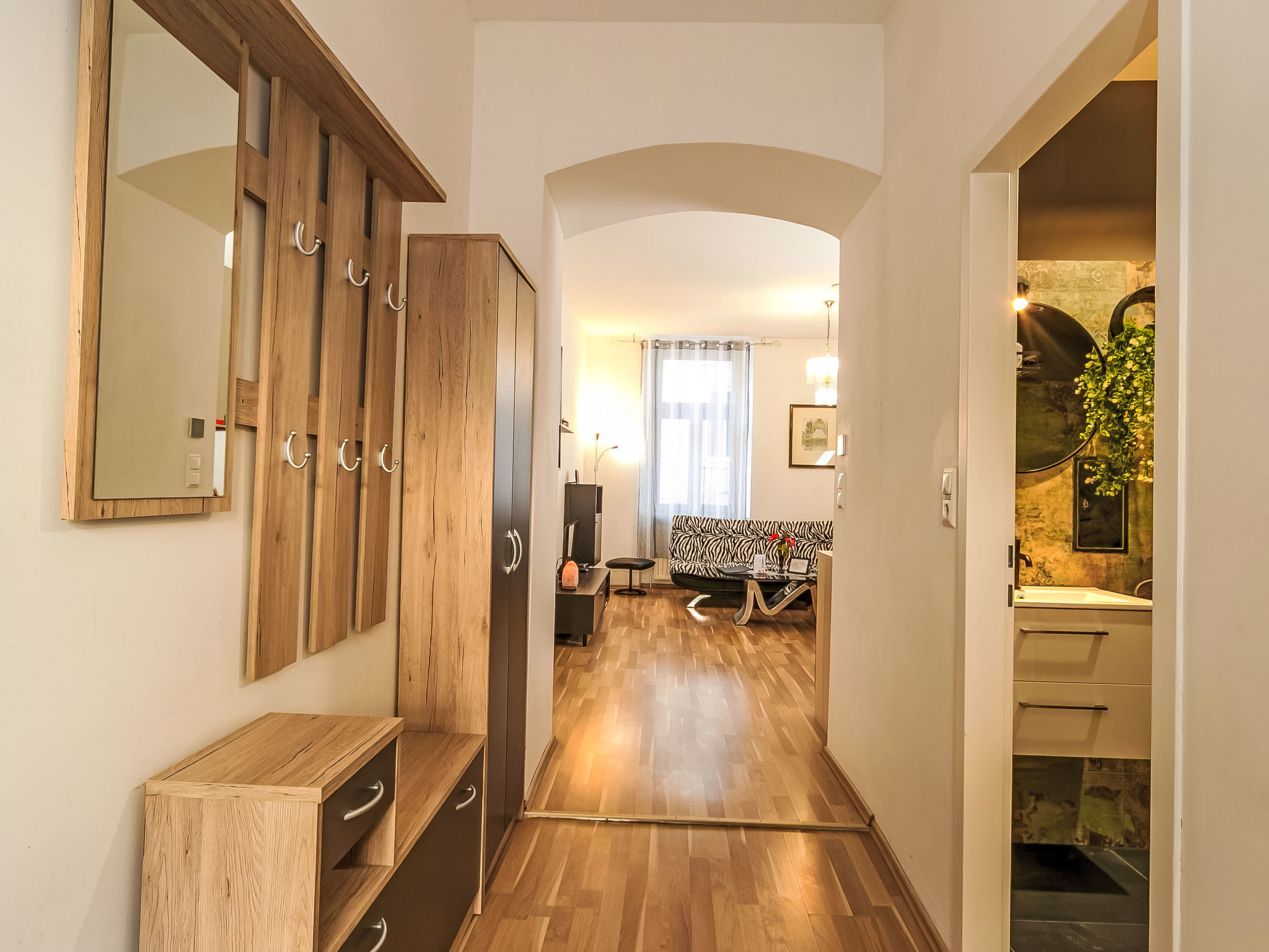 Appartement in Fünfhaus mit Garten