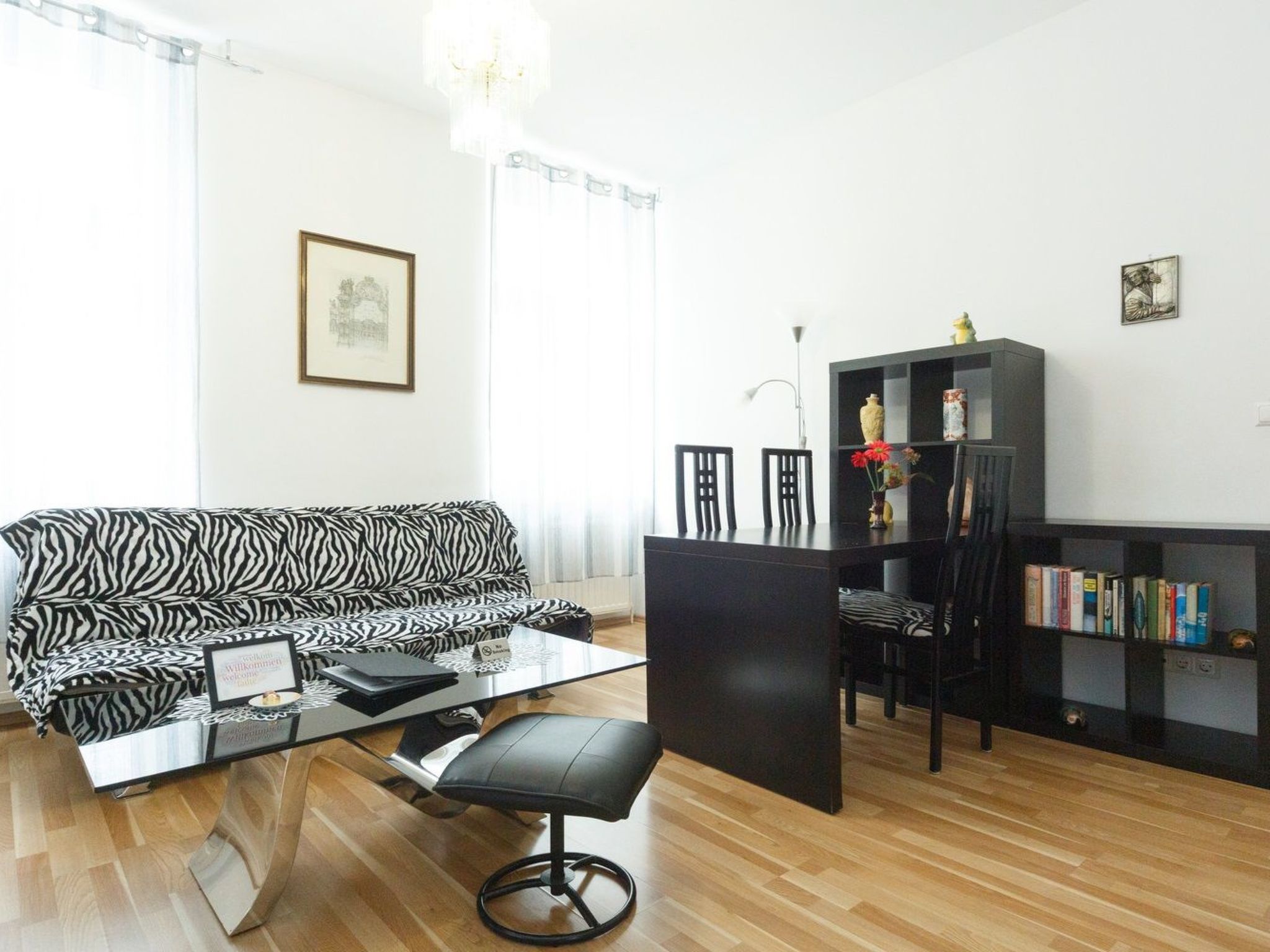 Appartement in Fünfhaus mit Garten