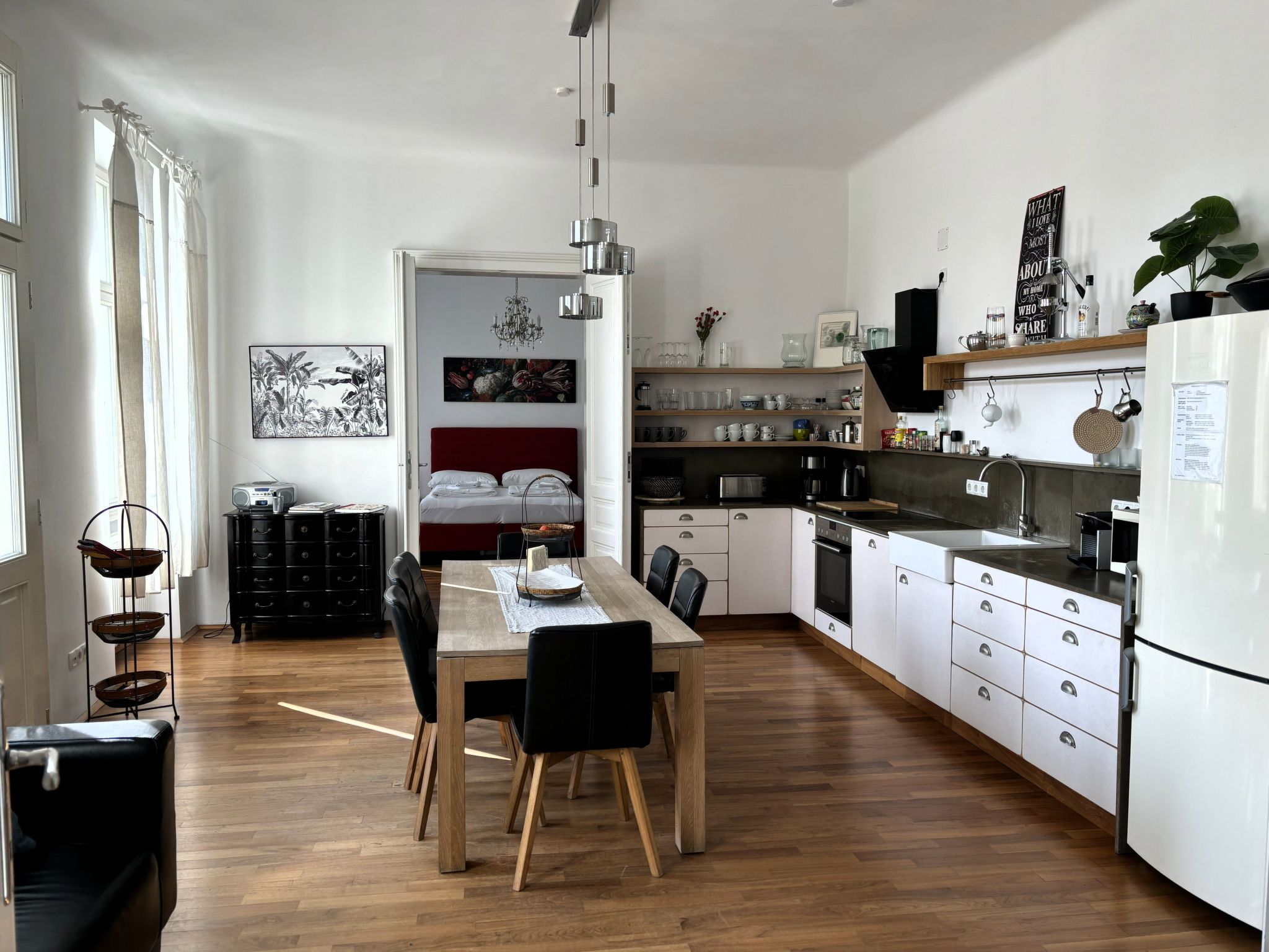 Ausgefallene Wohnung-Binnen