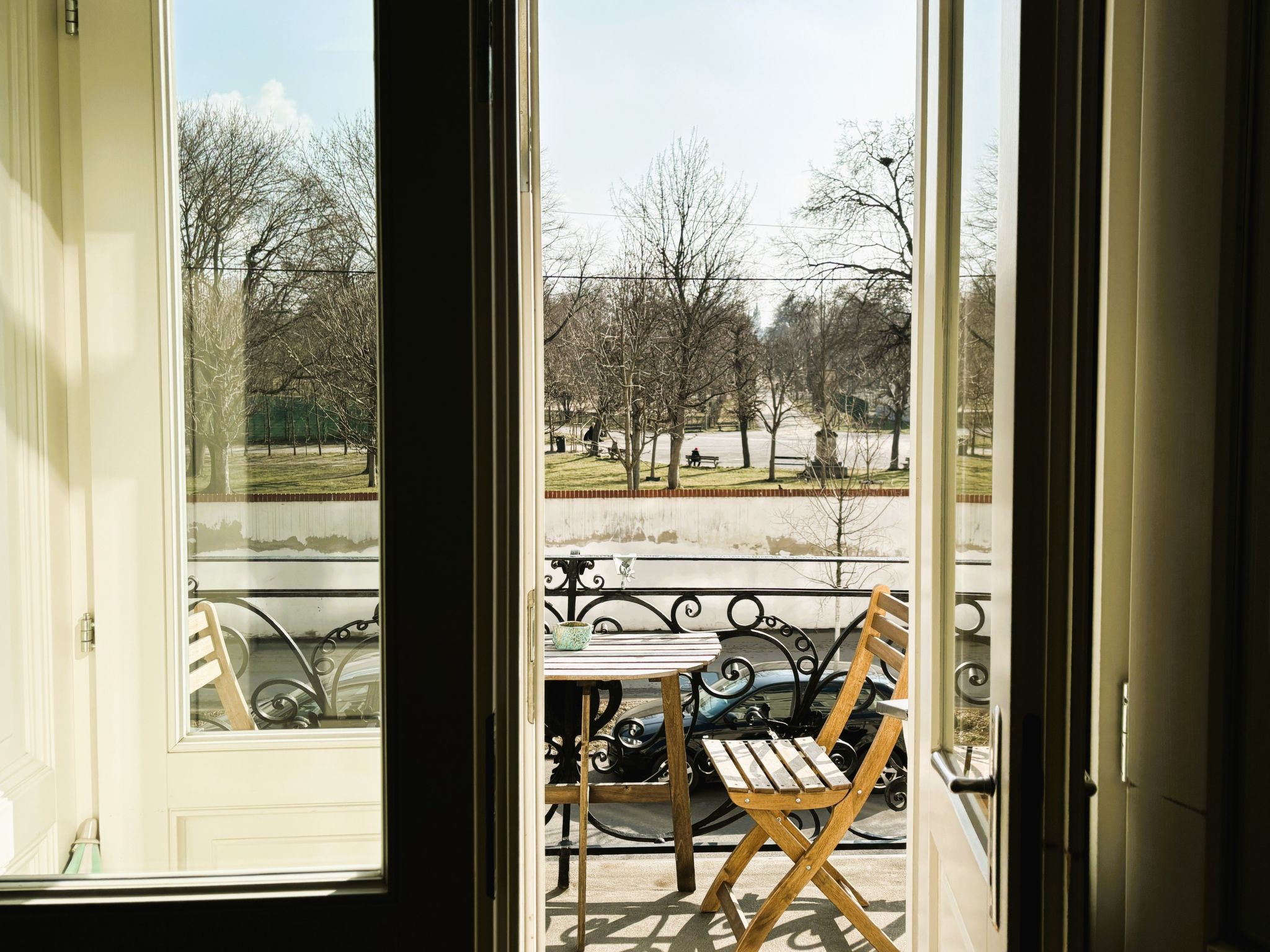 Ausgefallene Wohnung-Binnen