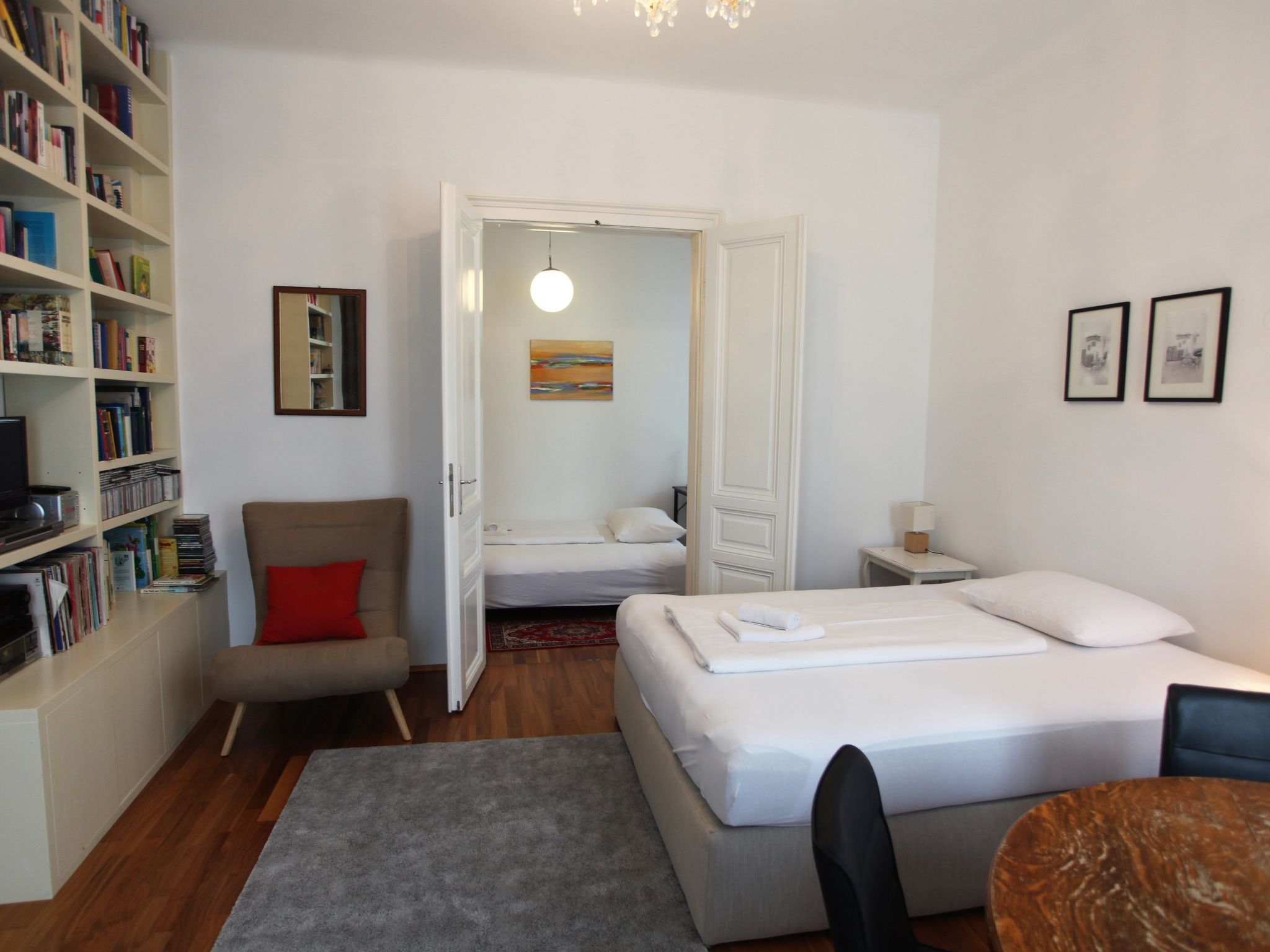 Ausgefallene Wohnung-Binnen