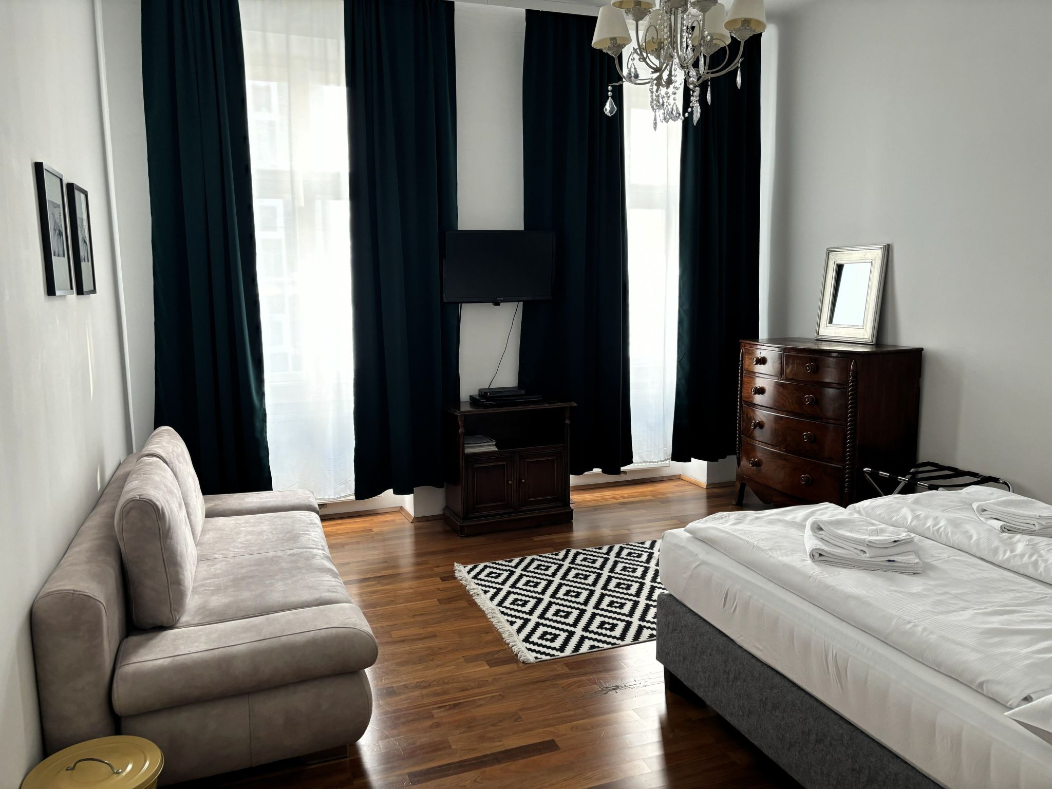 Ausgefallene Wohnung-Binnen