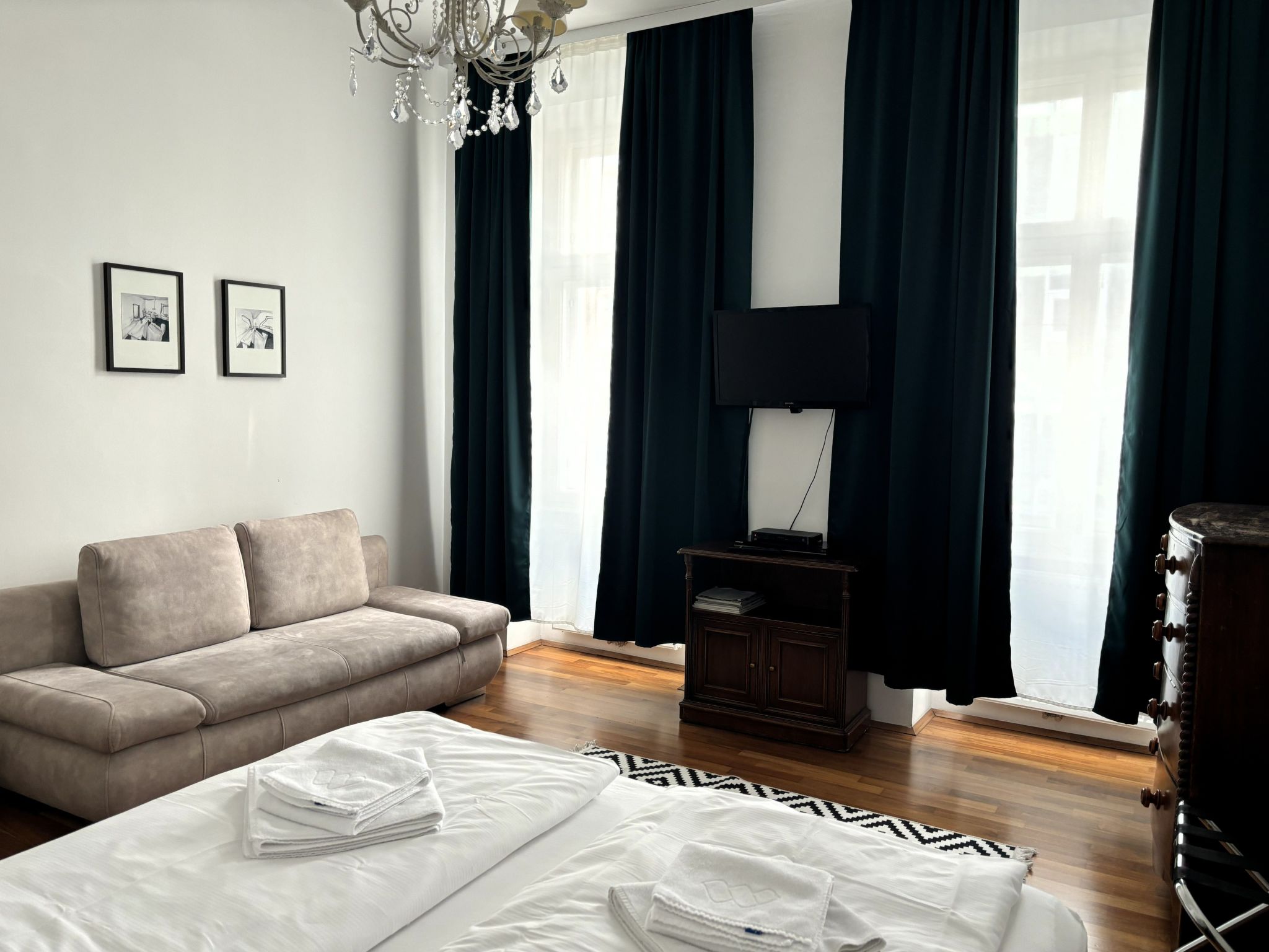 Ausgefallene Wohnung-Binnen