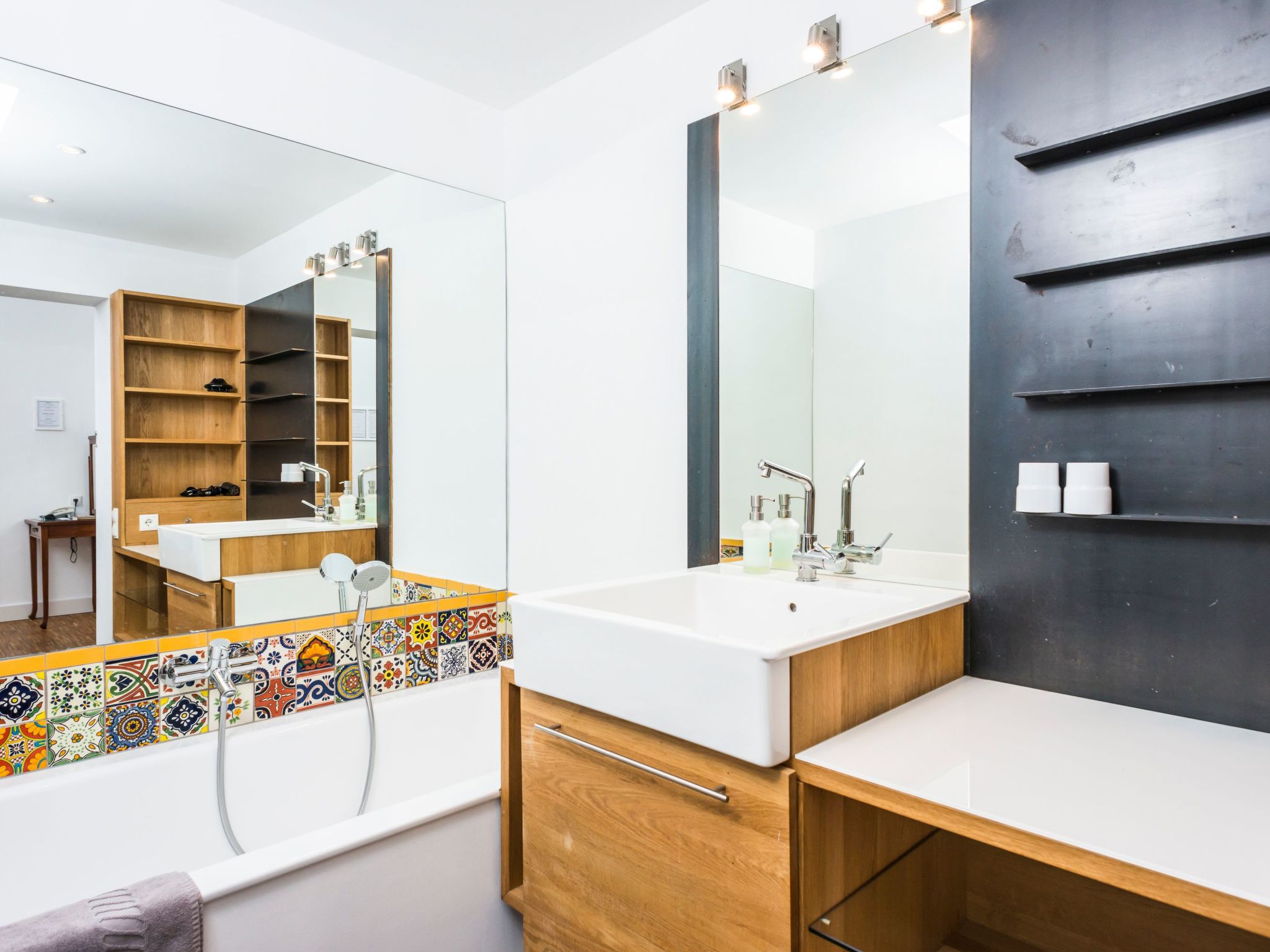 Appartement mit eigenem Garten und Terrasse-Inside