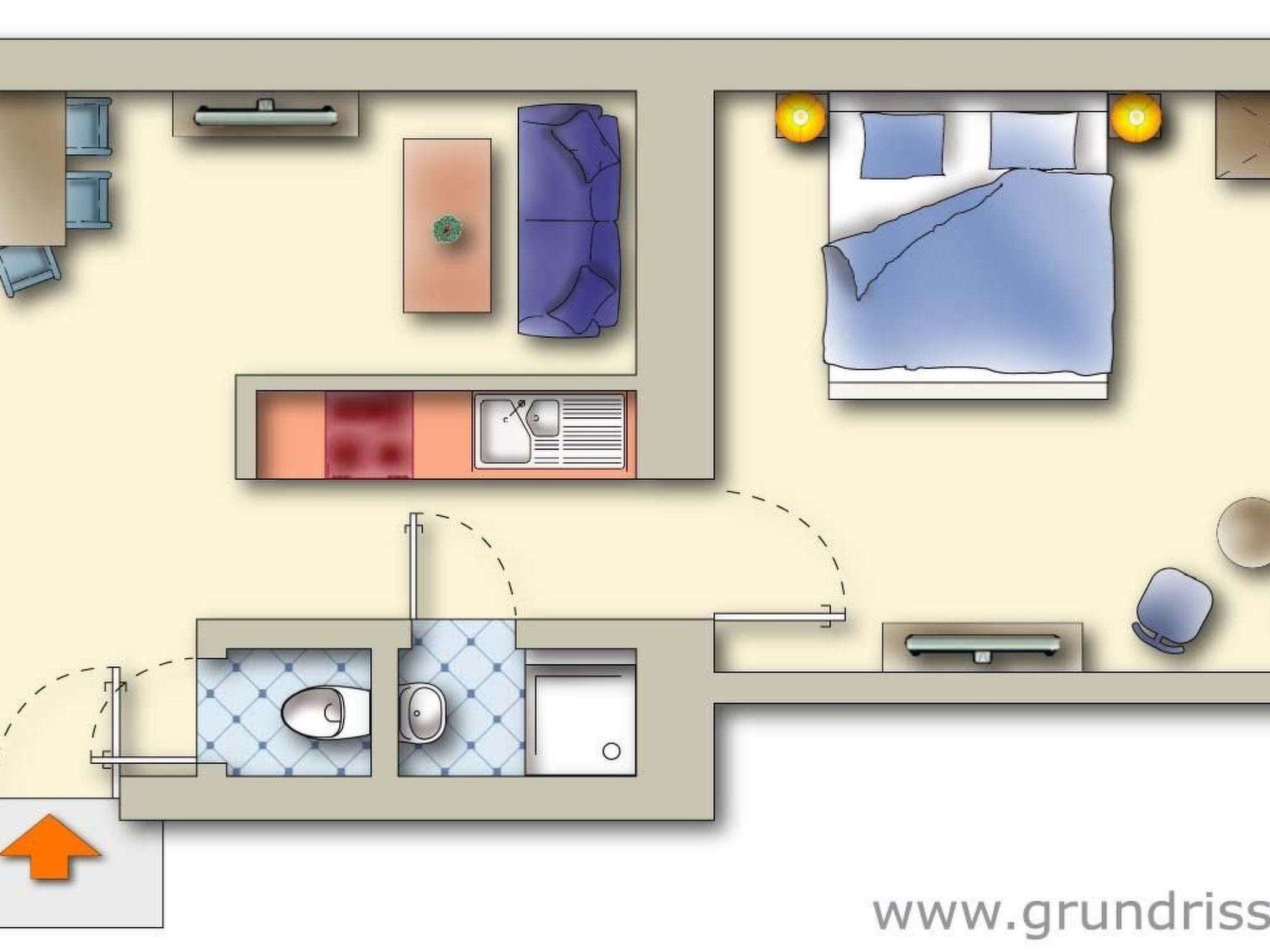 Nette Ferienwohnung in Dornbach-Image-tags.info