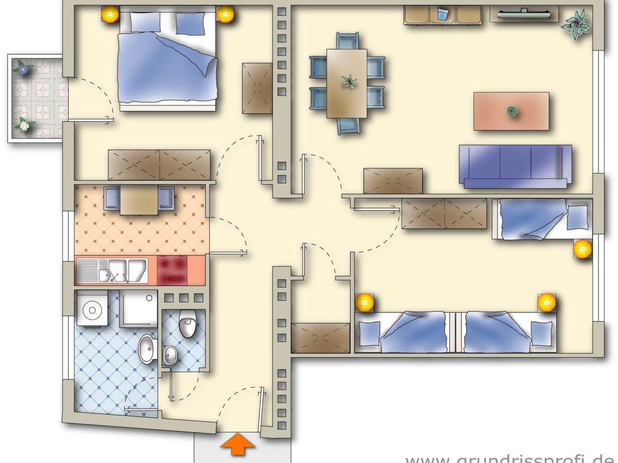 Photo of Appartement mit Balkon