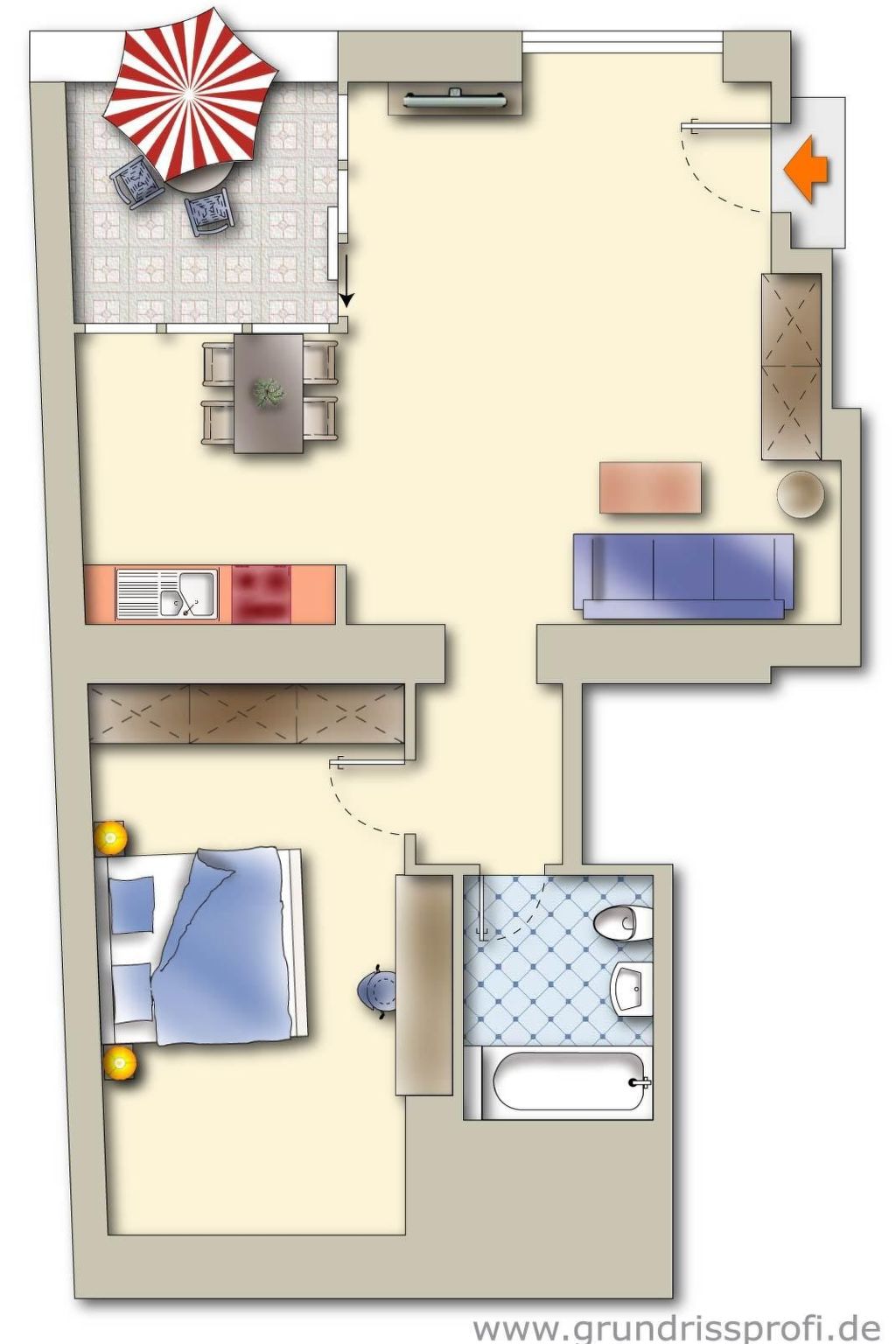 Sonniges Appartement in Dornbach-Inside