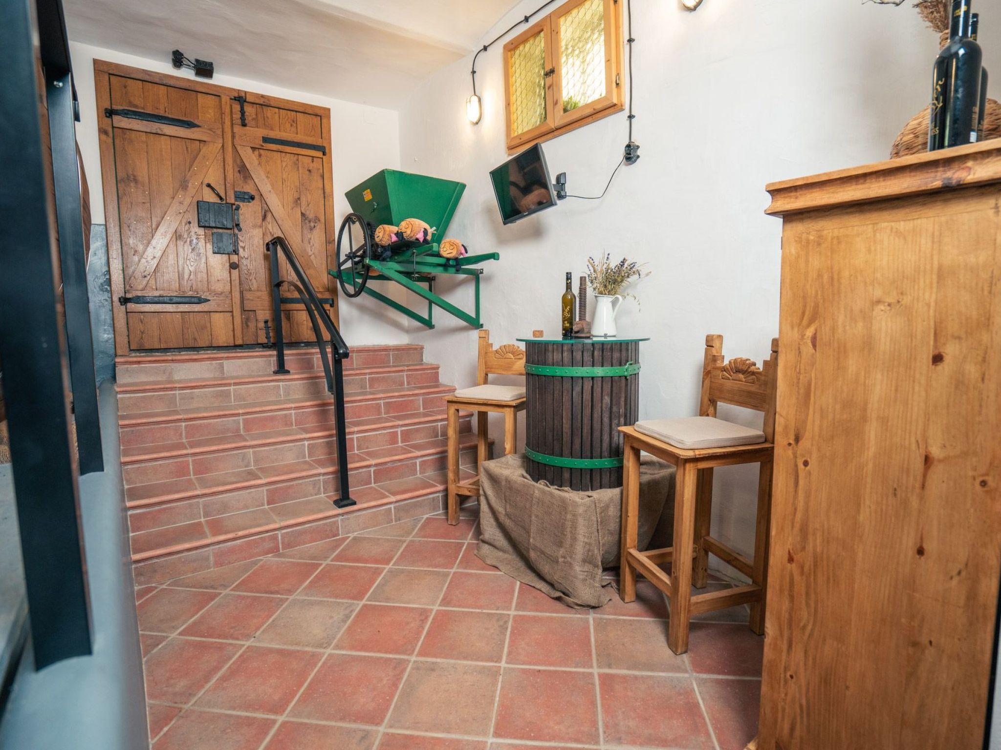 Weinfass-Chalet für 4 in Grub an der March-Binnen