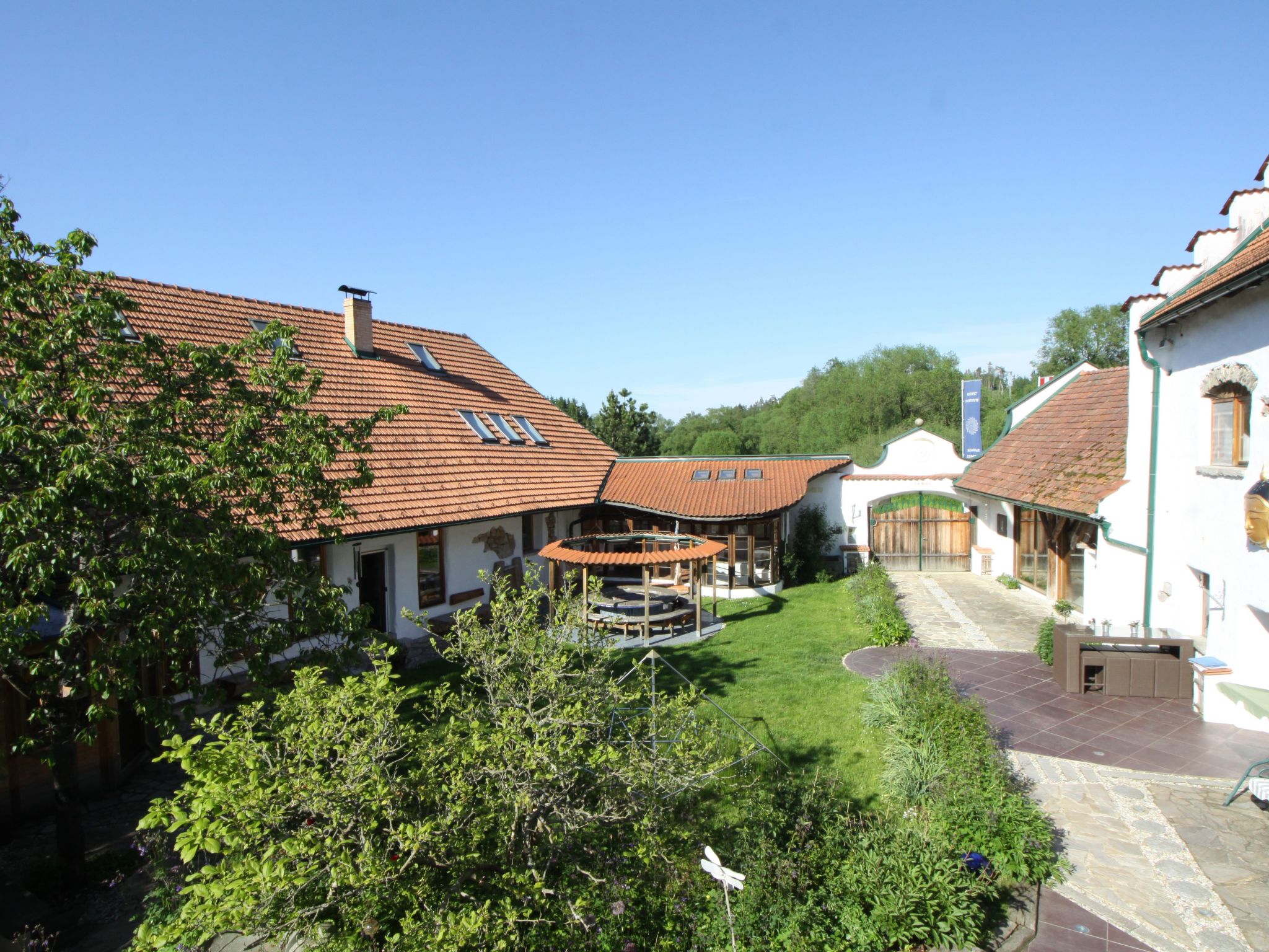 Vakantiehuis met omheinde tuin in Schwarzenau (Oostenrijk) 1 hond is welkom