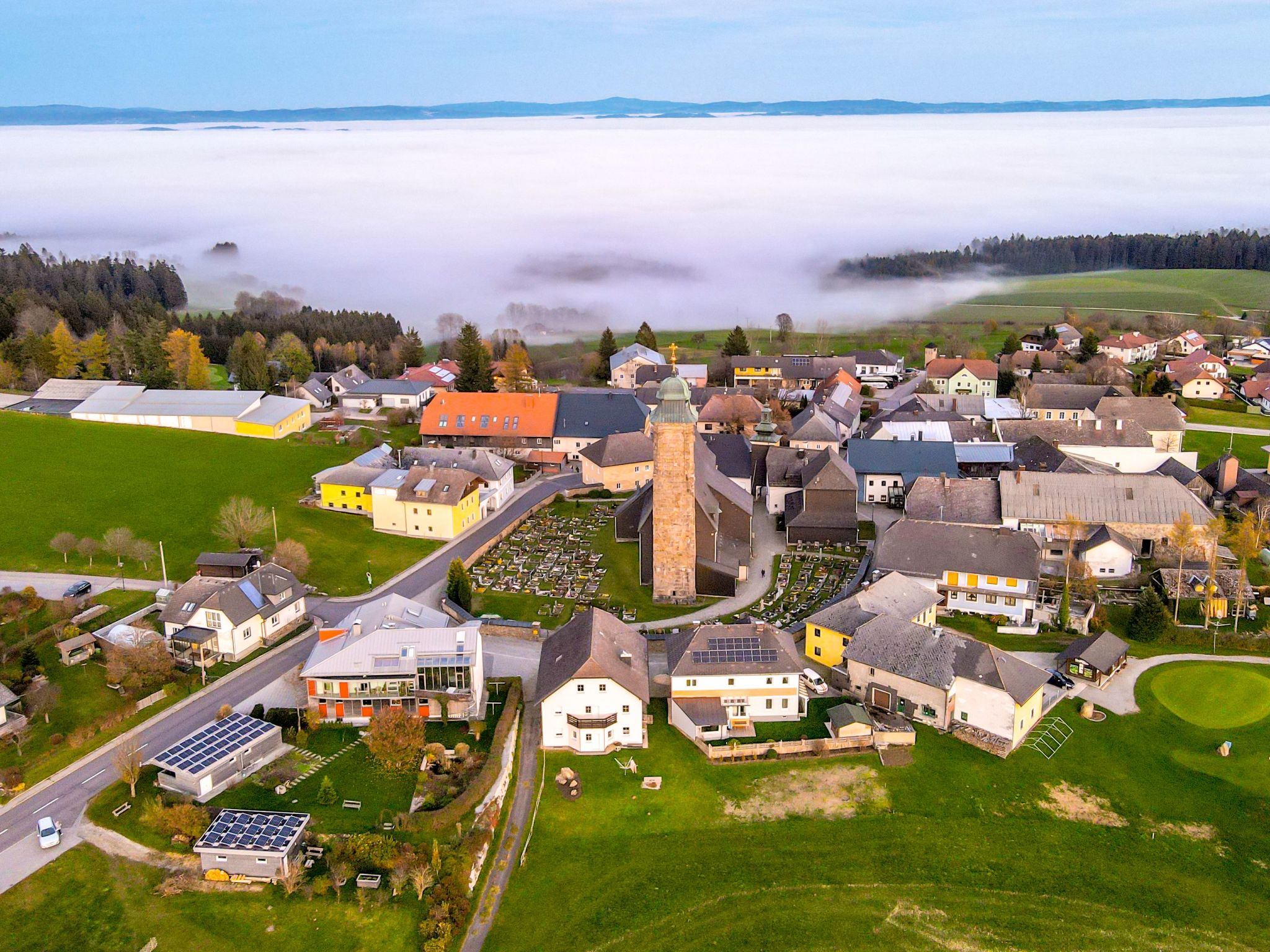 Abendsonne in Pfarrkirchen-Outside