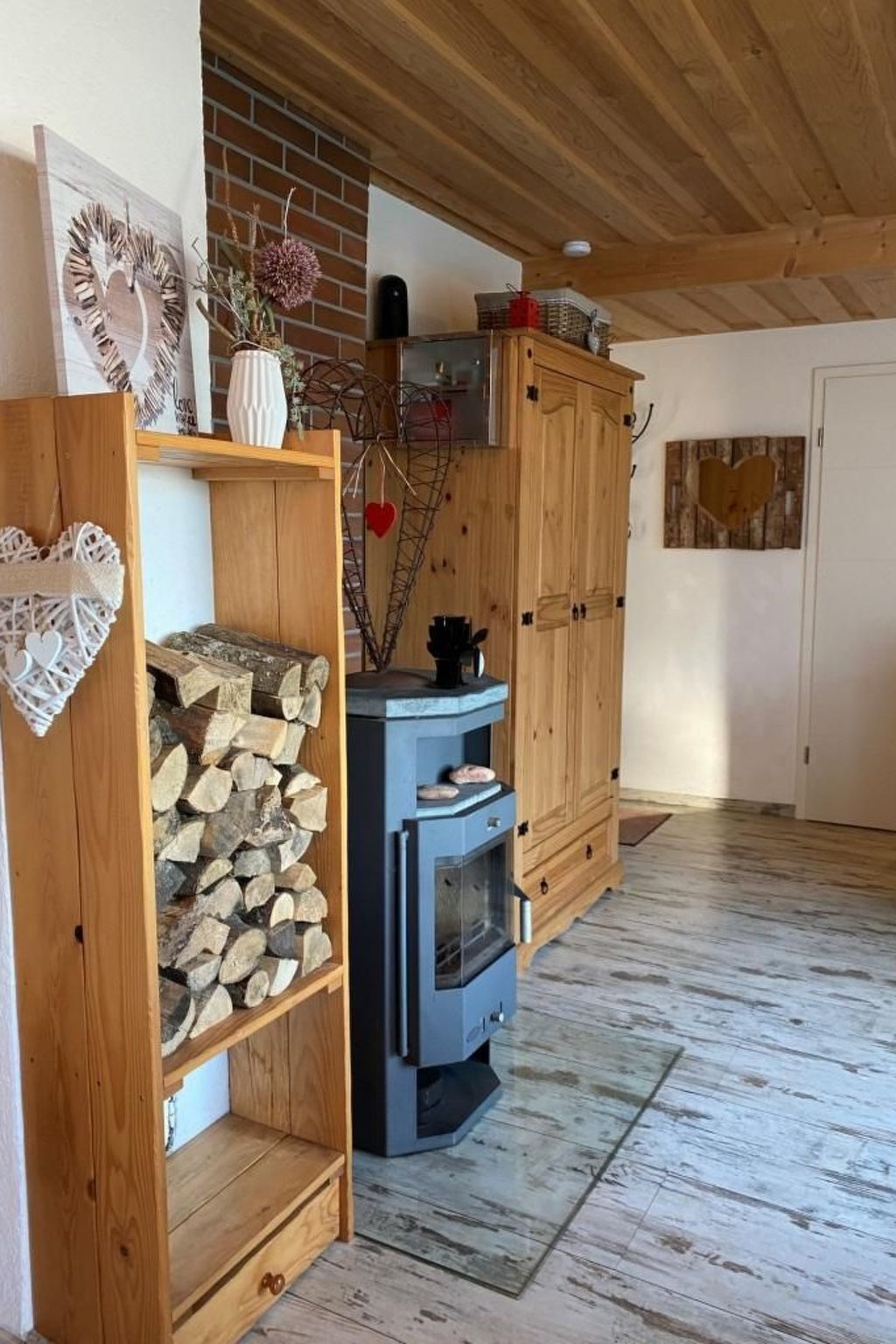 HERZHÜTTE für Zwei-Inside