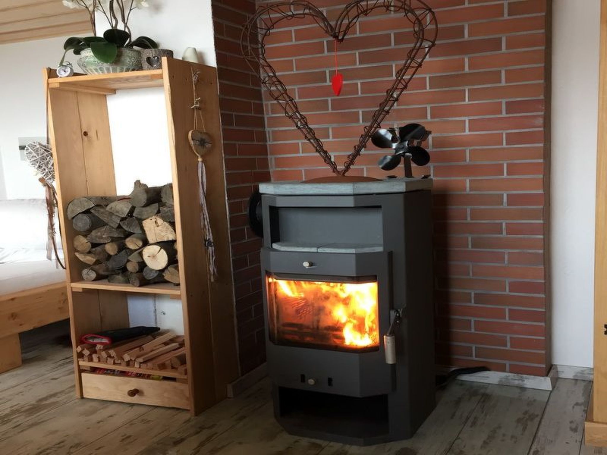 HERZHÜTTE für Zwei-Inside