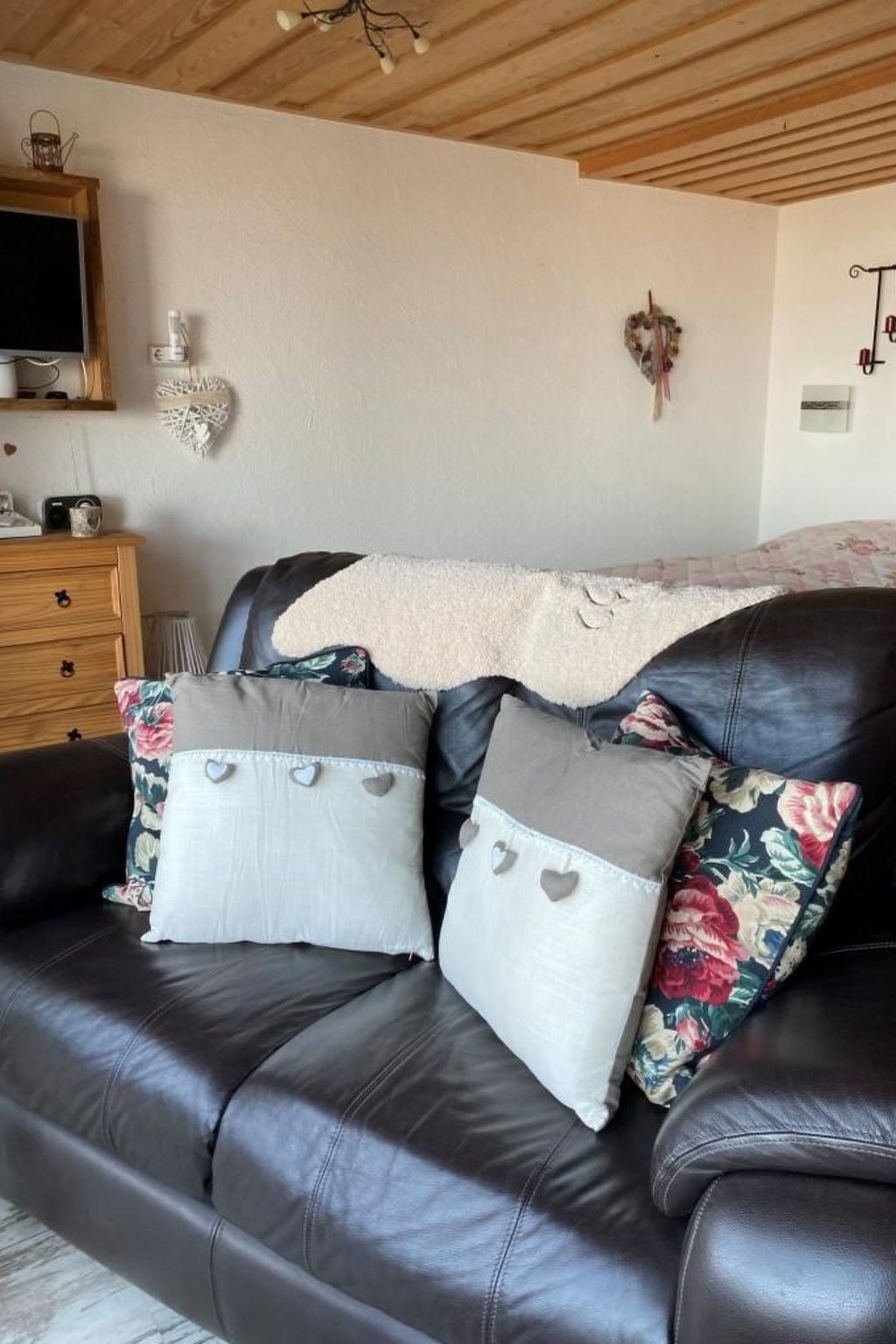 HERZHÜTTE für Zwei-Inside