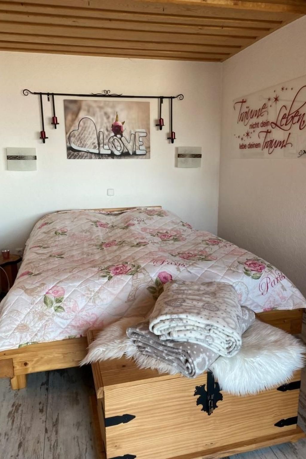 HERZHÜTTE für Zwei-Inside