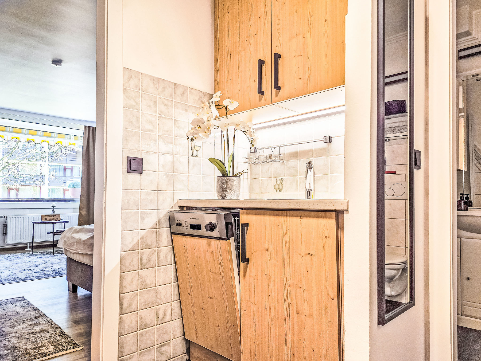 Appartement im Schlosspark mit Hallenbad – Cuisine et coin repas, photo 41 sur 60