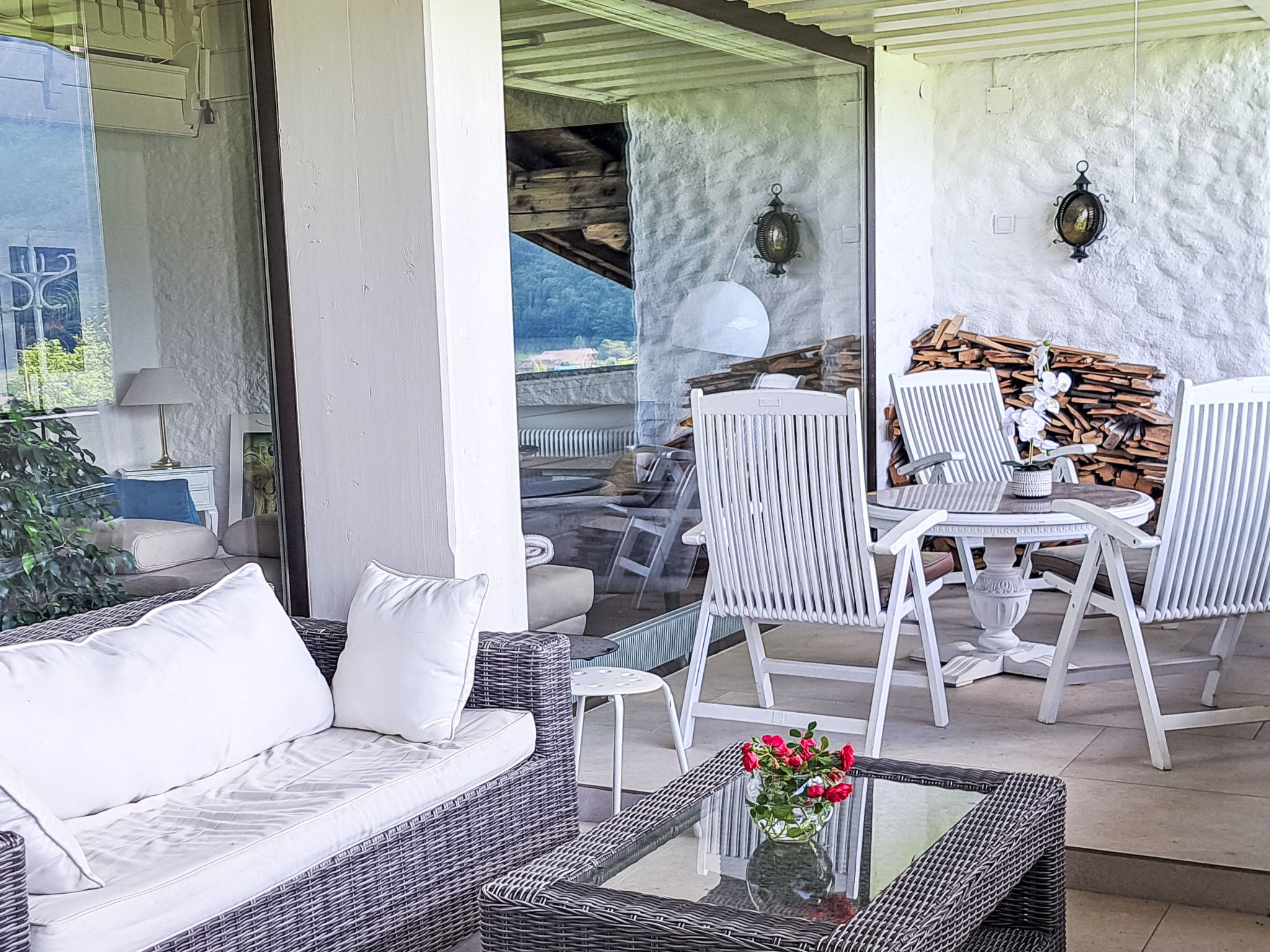 Penthouse Deluxe mit Galerie-Buiten