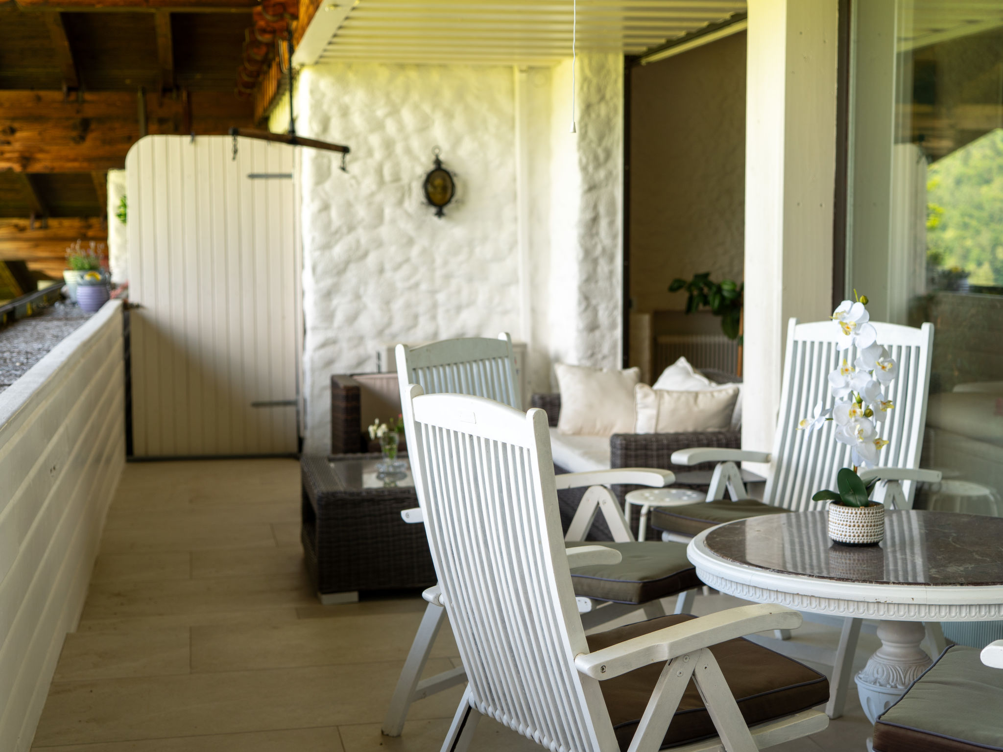 Penthouse Deluxe mit Galerie-Buiten