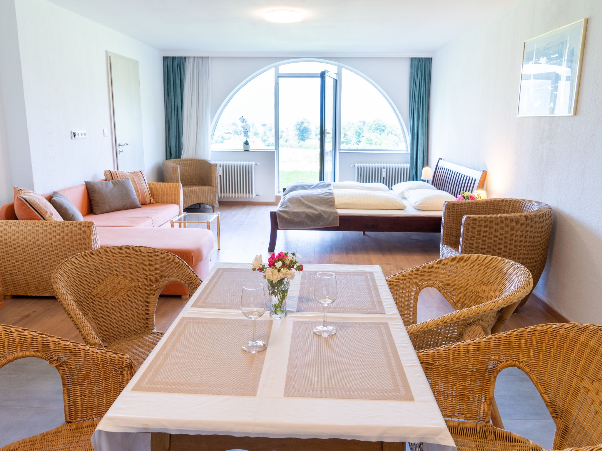 Wohnung Garten 1 Seeblick-Dedans