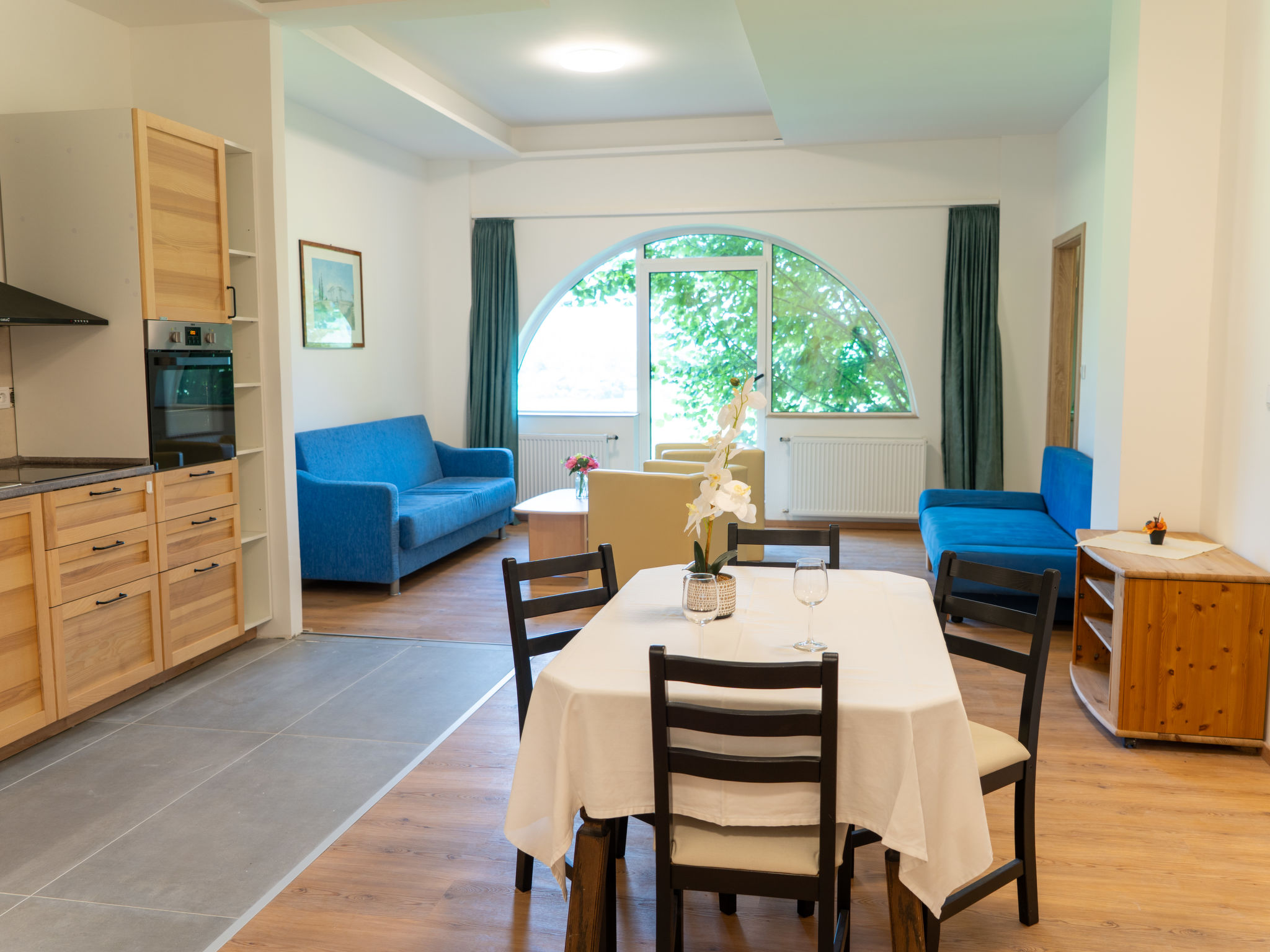 Wohnung Garten 2 Seeblick-Drinnen