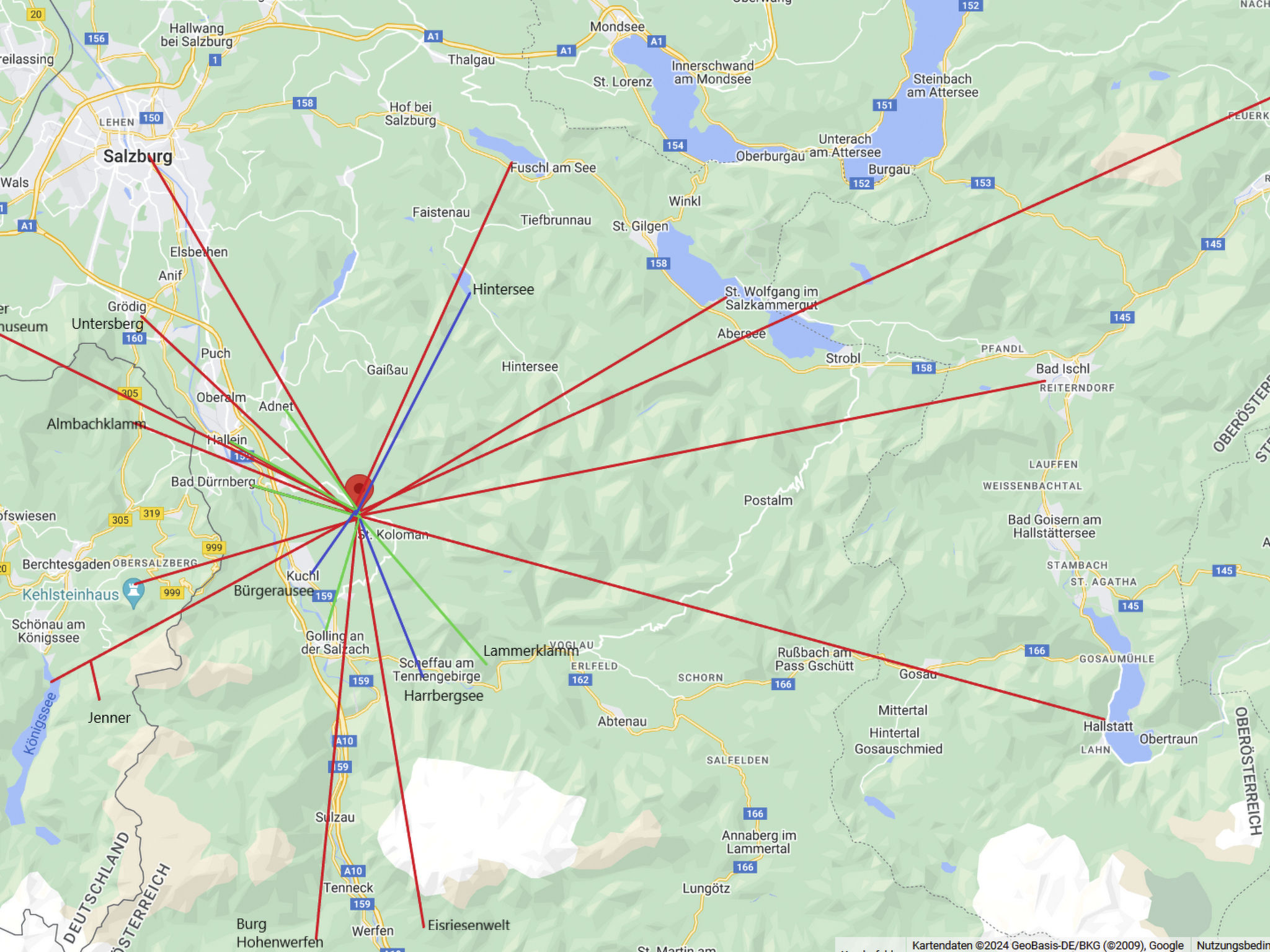 In Sankt Koloman mit Großer Terrasse