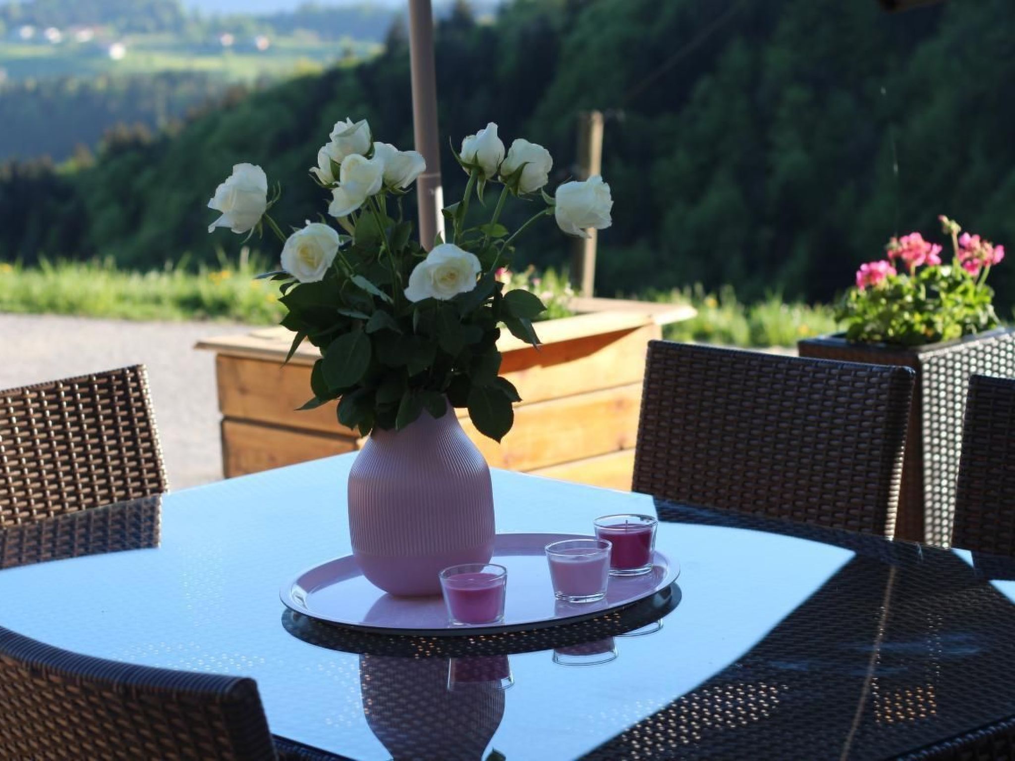 Mit Blick auf die Berge-Image-tags.info