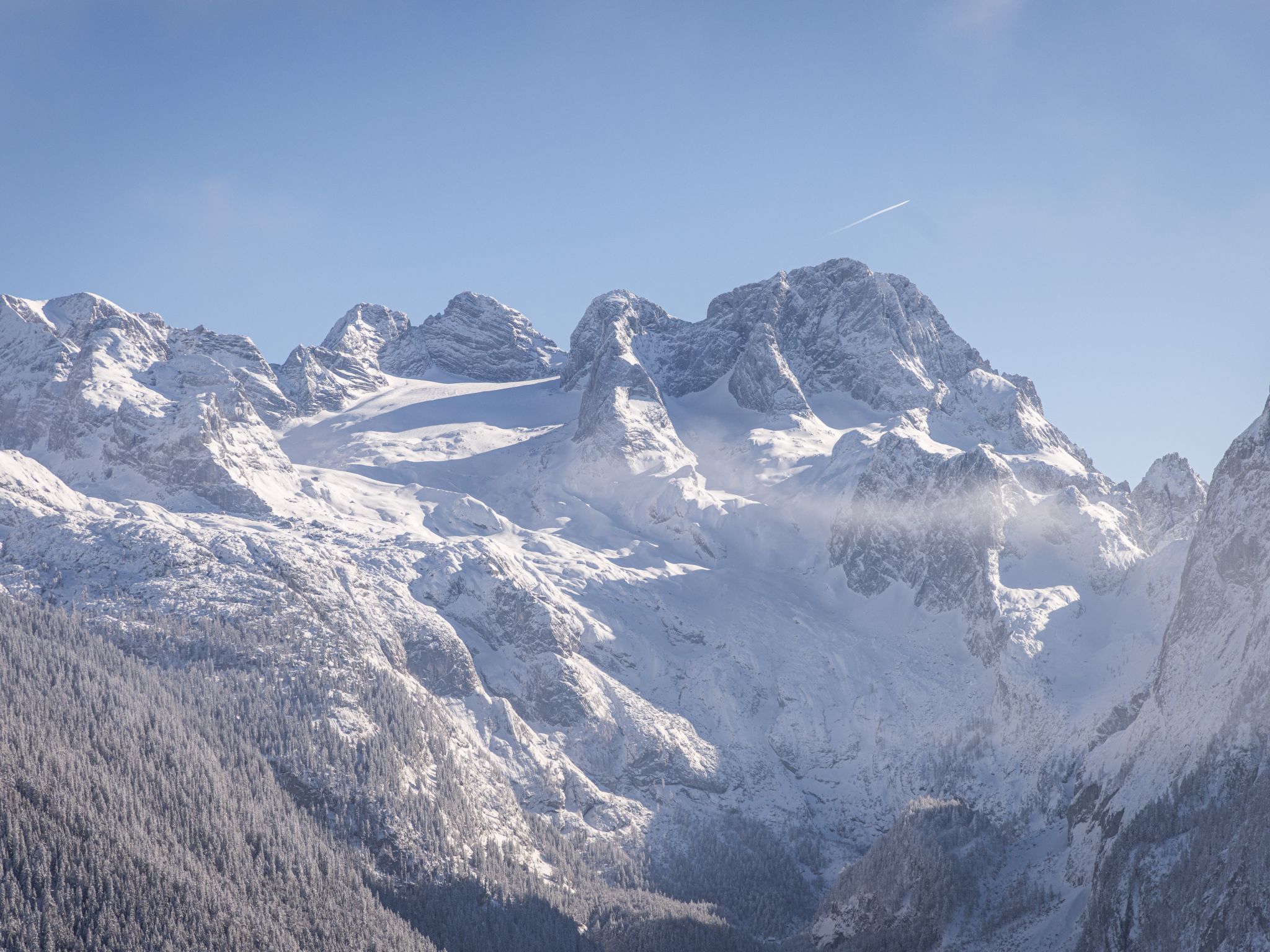 Appartement Bergkristall mit Gebirgsblick
