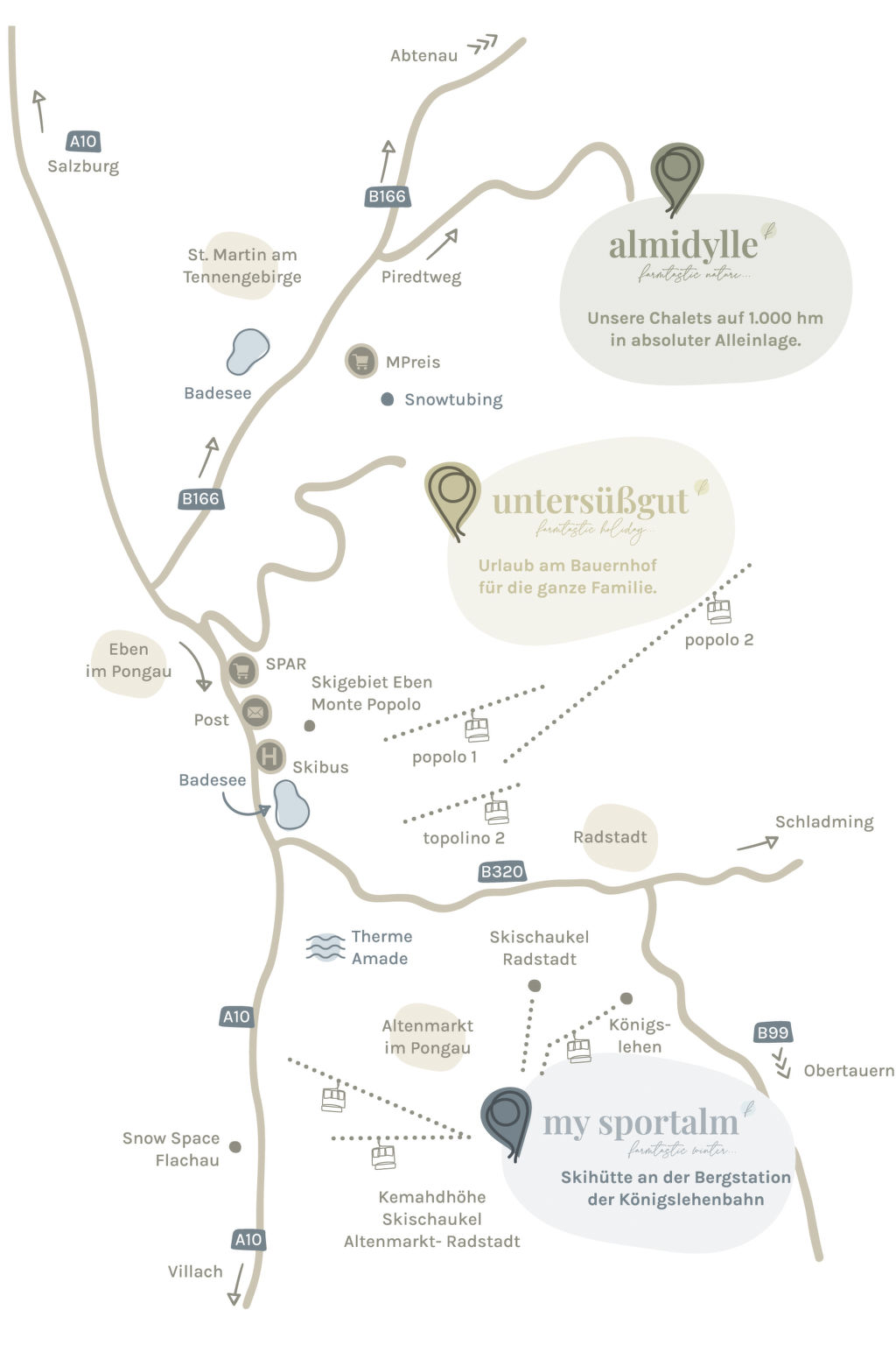 Haus Ostermoasspitz in St. Martin am Tennengebirge-Binnen