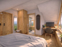 Alm Chalet Grosseck: Ruim 10-persoons chalet direct aan de skipiste in Mariapfarr - thumbnail 2