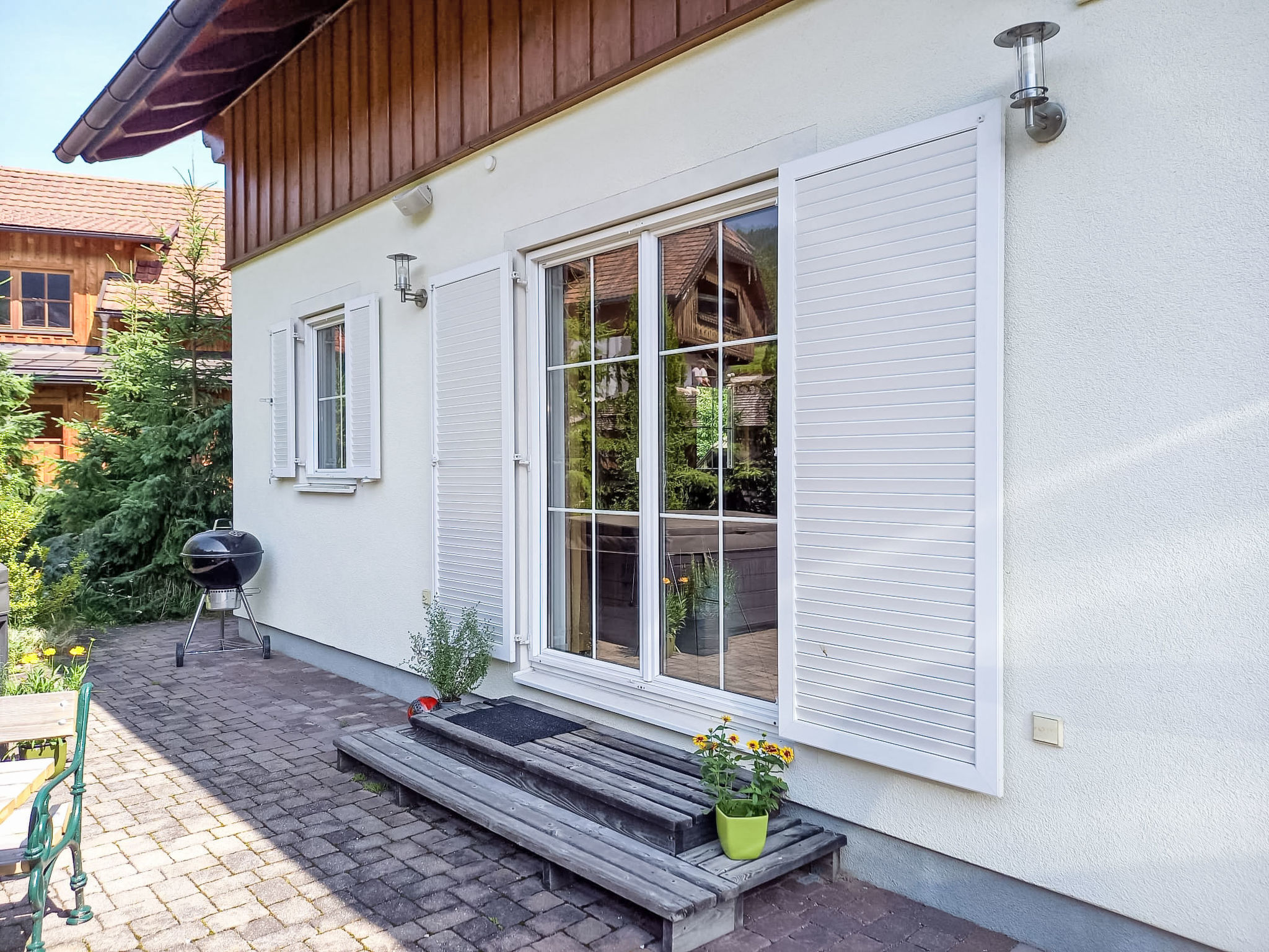 Chalet Astrid: vrijstaand aan de piste met sauna, hottub & uitzicht op de bergen - foto 16