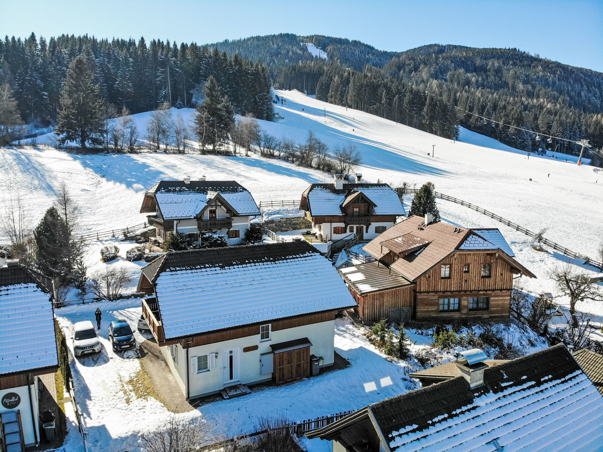 Chalet Astrid: vrijstaand aan de piste met sauna, hottub & uitzicht op de bergen - foto 29