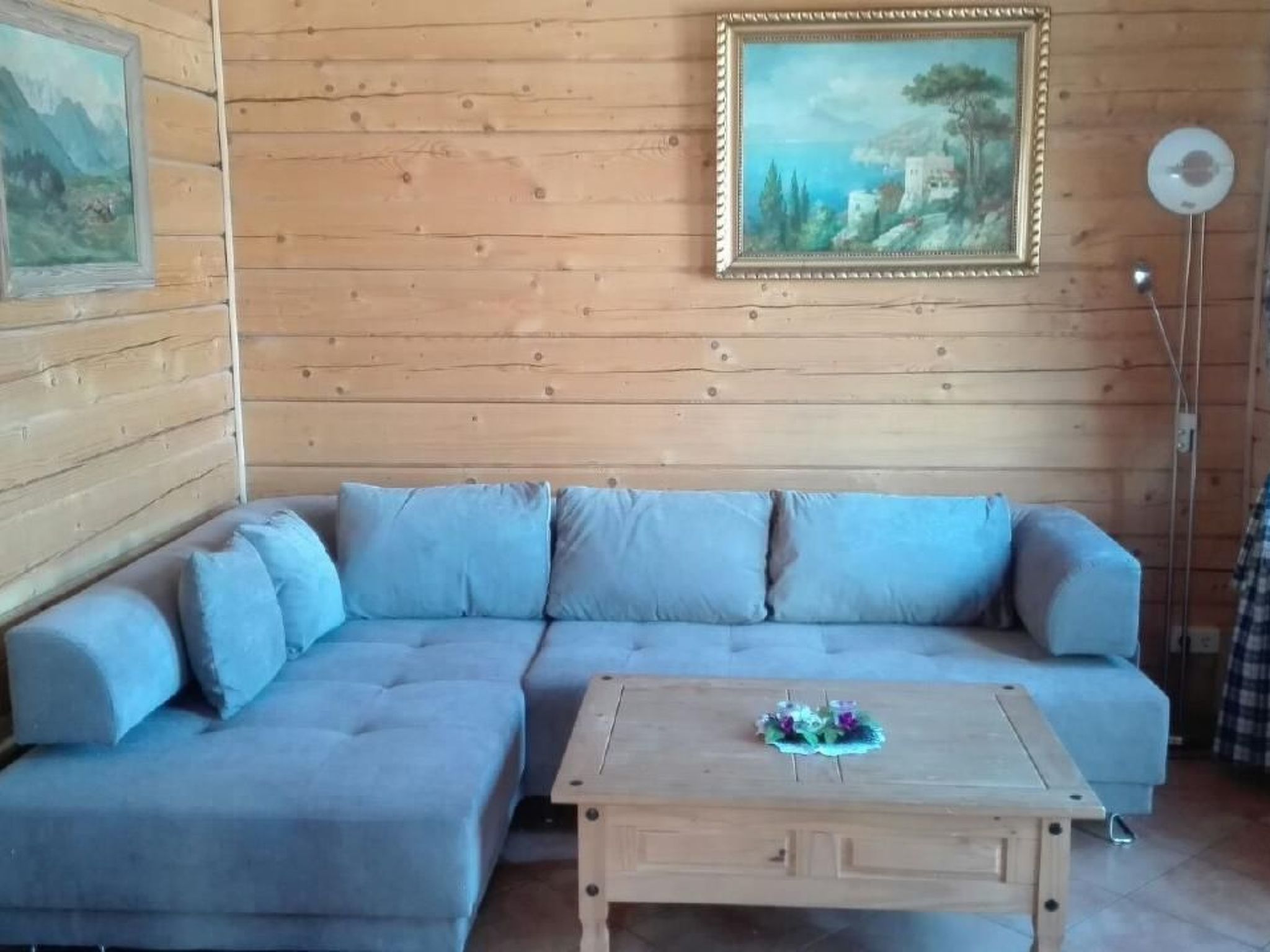 Komfortables Ferienhaus mit eigener Sauna-Dedans