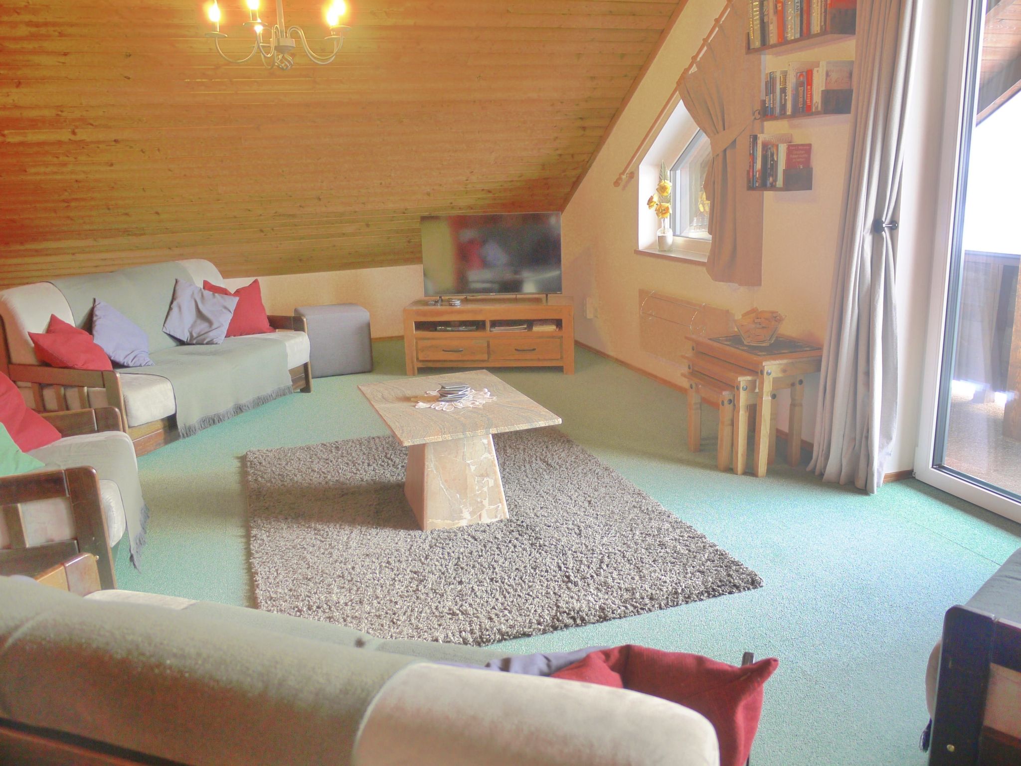 Geräumiges Apartment mit Panoramabergblick