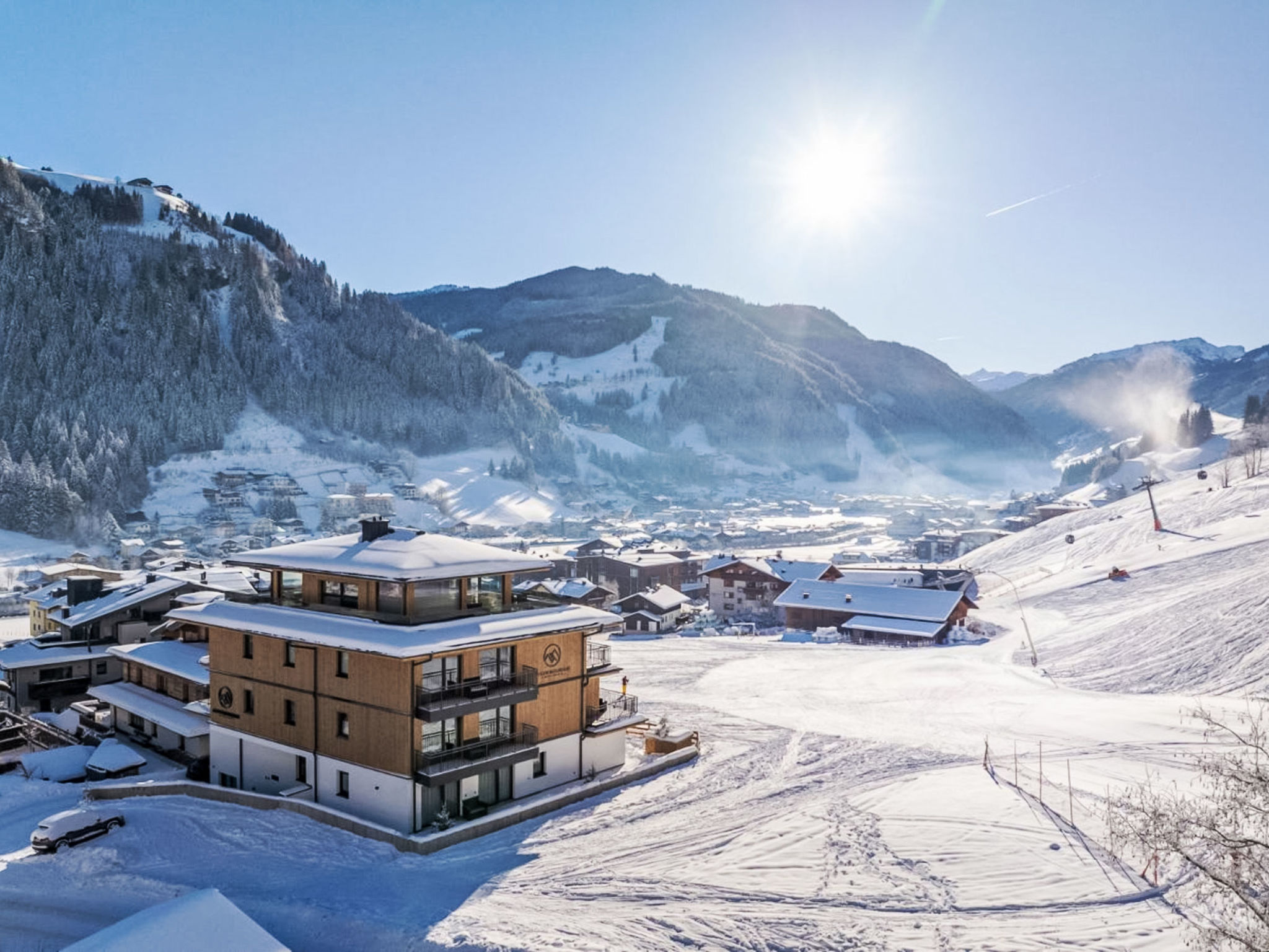 Mountain Suite 201: Ski-in, ski-out met spa & uitzicht in Großarl - foto 7
