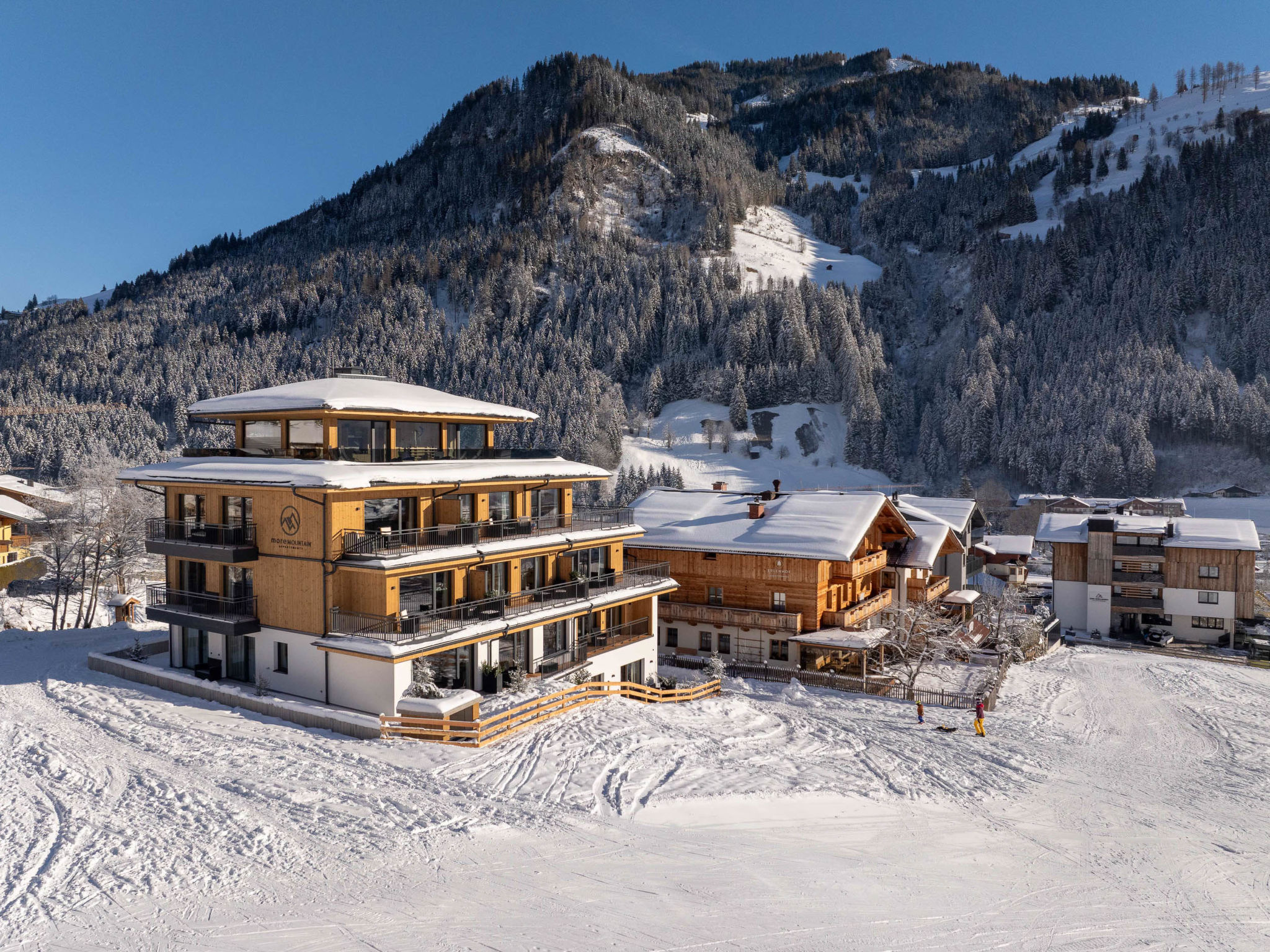 Mountain Suite 201: Ski-in, ski-out met spa & uitzicht in Großarl - foto 15