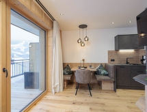 Mountain Studio Nr 204: Modern luxe studio in nieuw skigebouw direct aan piste - thumbnail 3