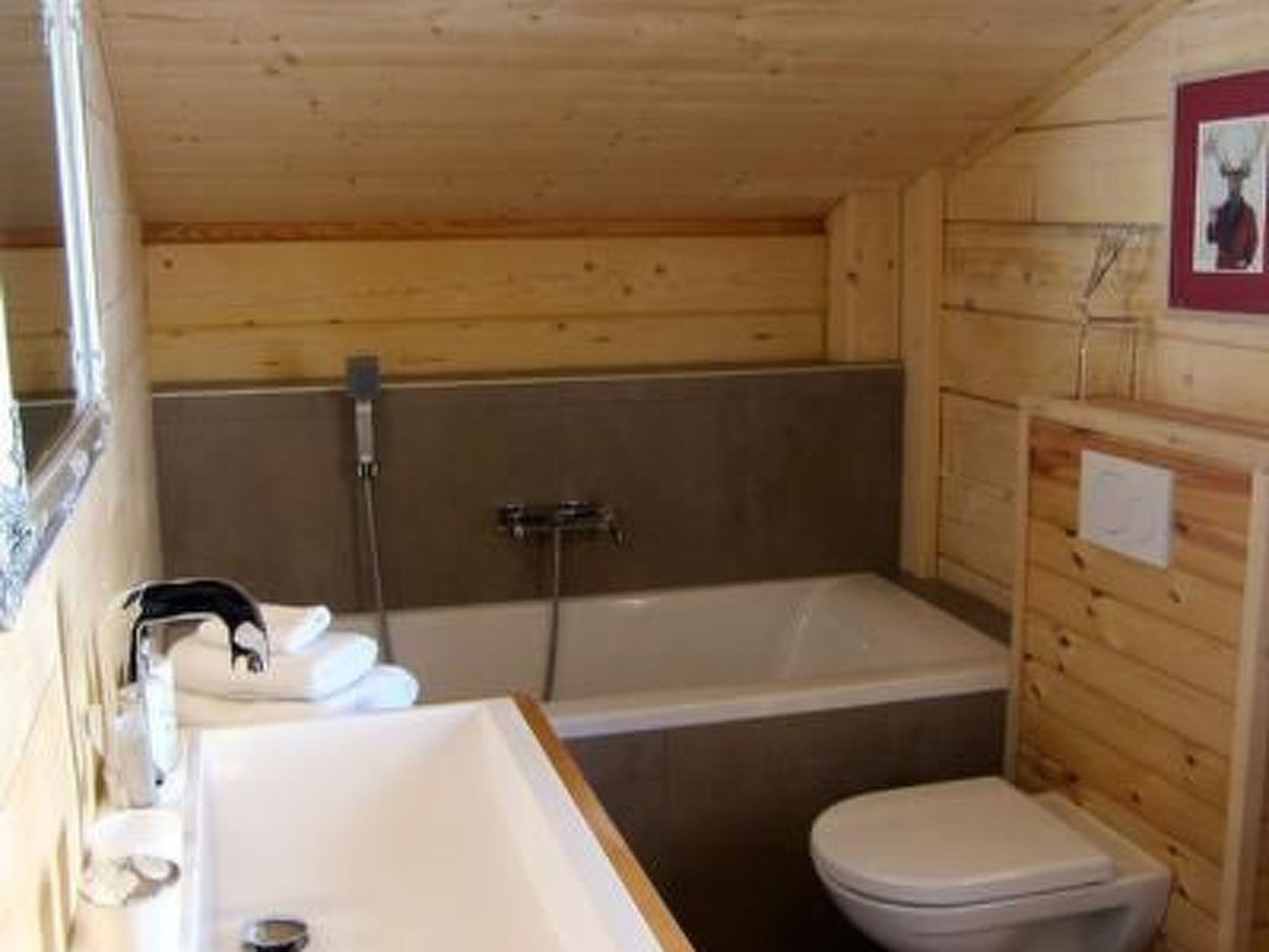 Nettes Ferienhaus in Gaisbichl mit Terrasse und Garten - Drinnen