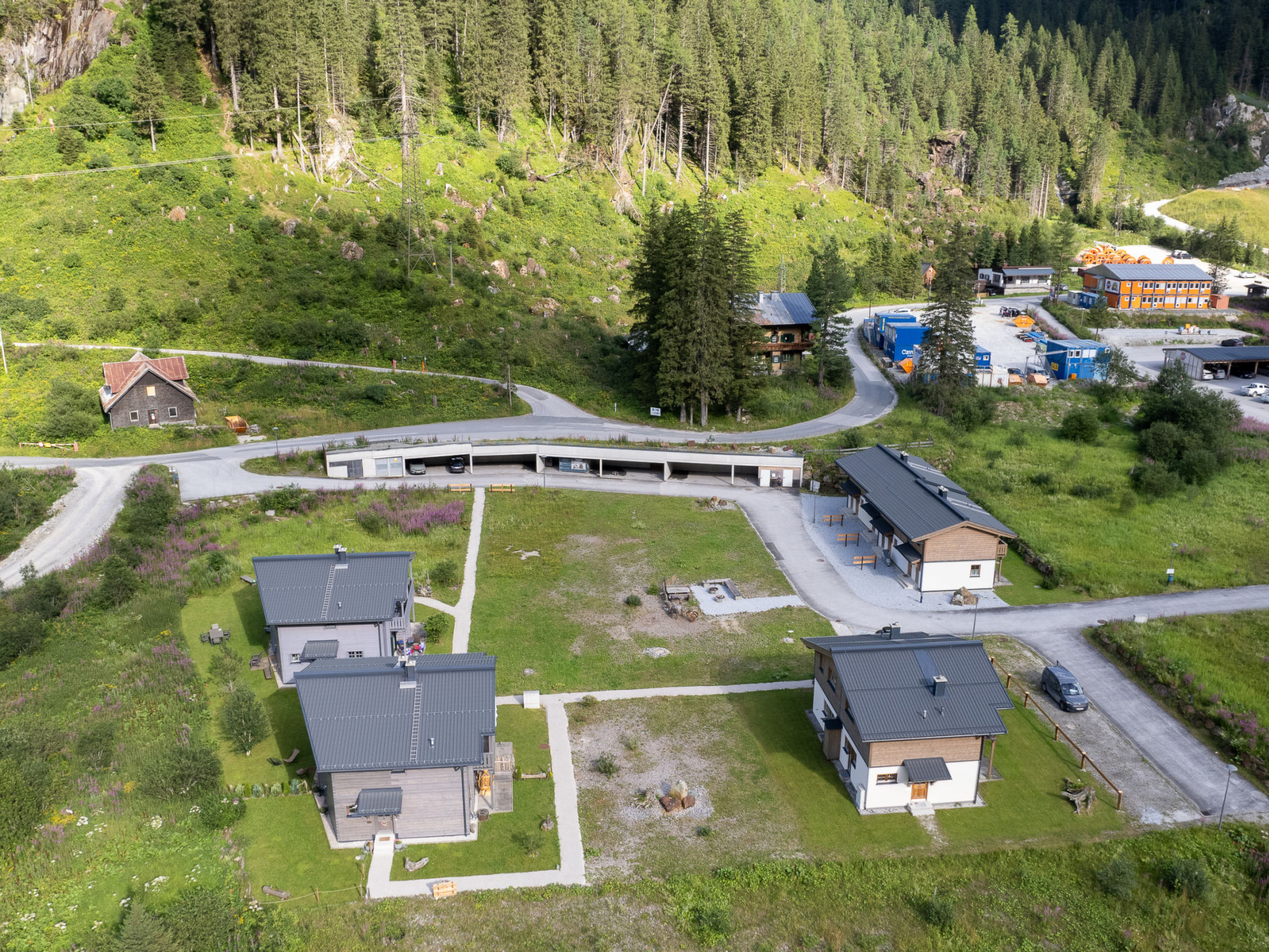 Lodge kleiner Bär 191 im Tauerndorf Enzingerboden - Draußen
