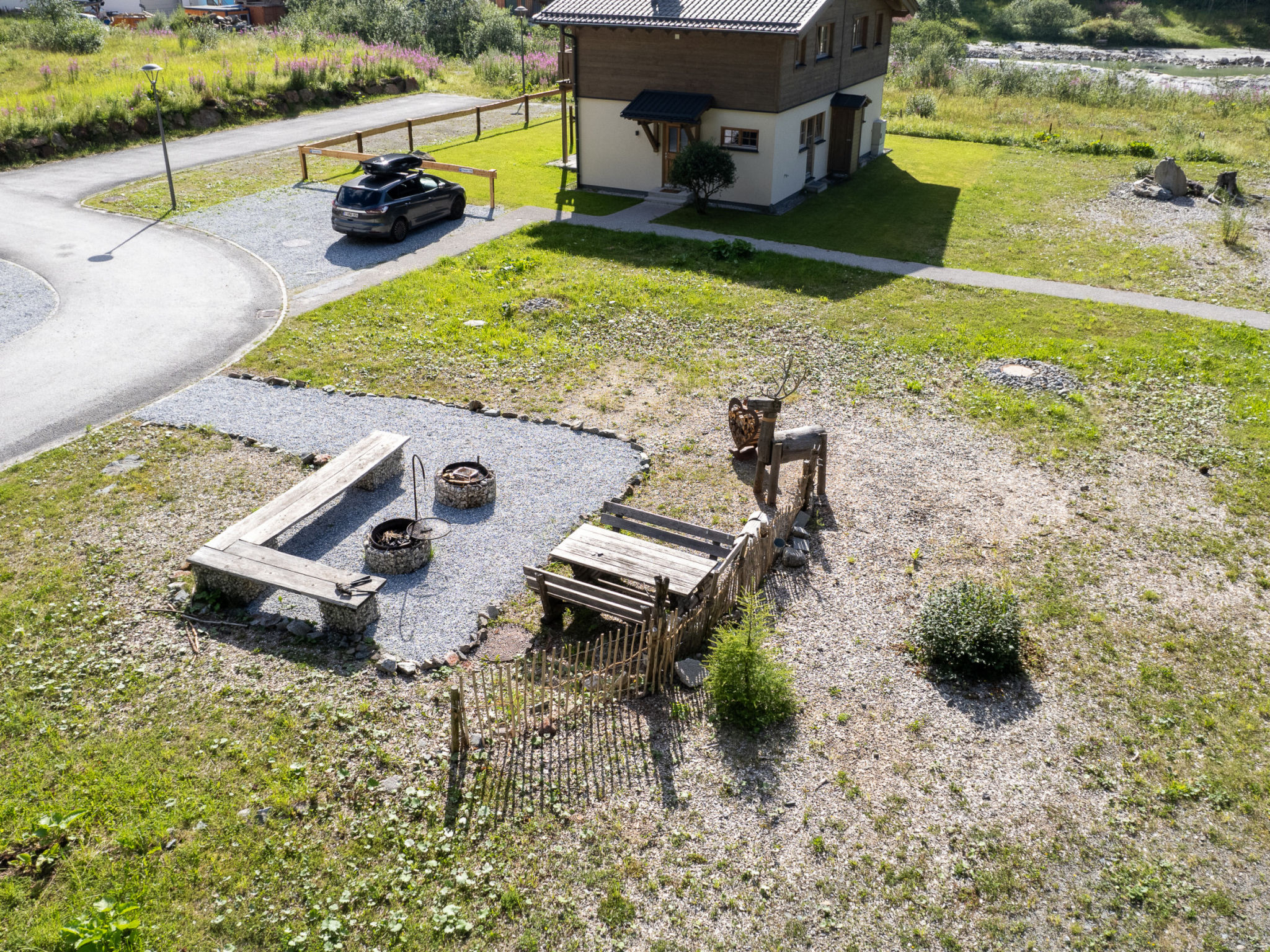 Lodge kleiner Bär 191 im Tauerndorf Enzingerboden - Draußen