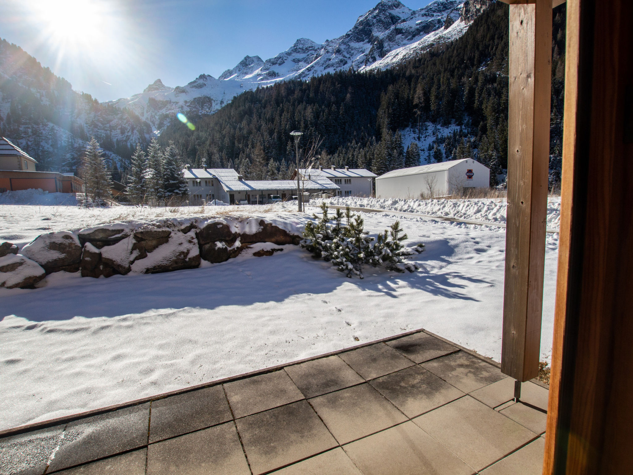Lodge kleiner Bär 191 im Tauerndorf Enzingerboden - Draußen