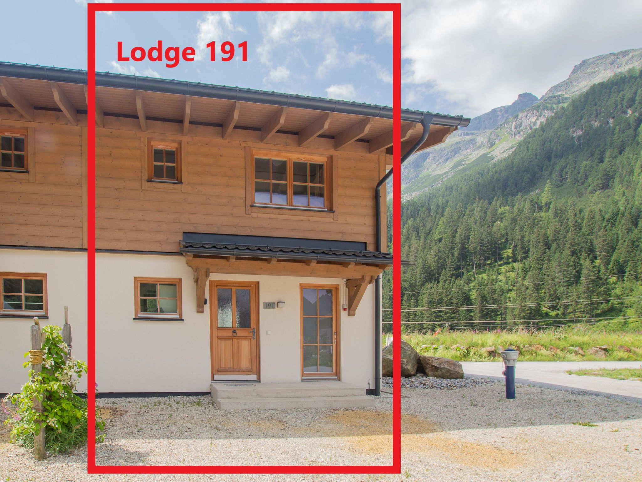 Lodge kleiner Bär 191 im Tauerndorf Enzingerboden - Draußen