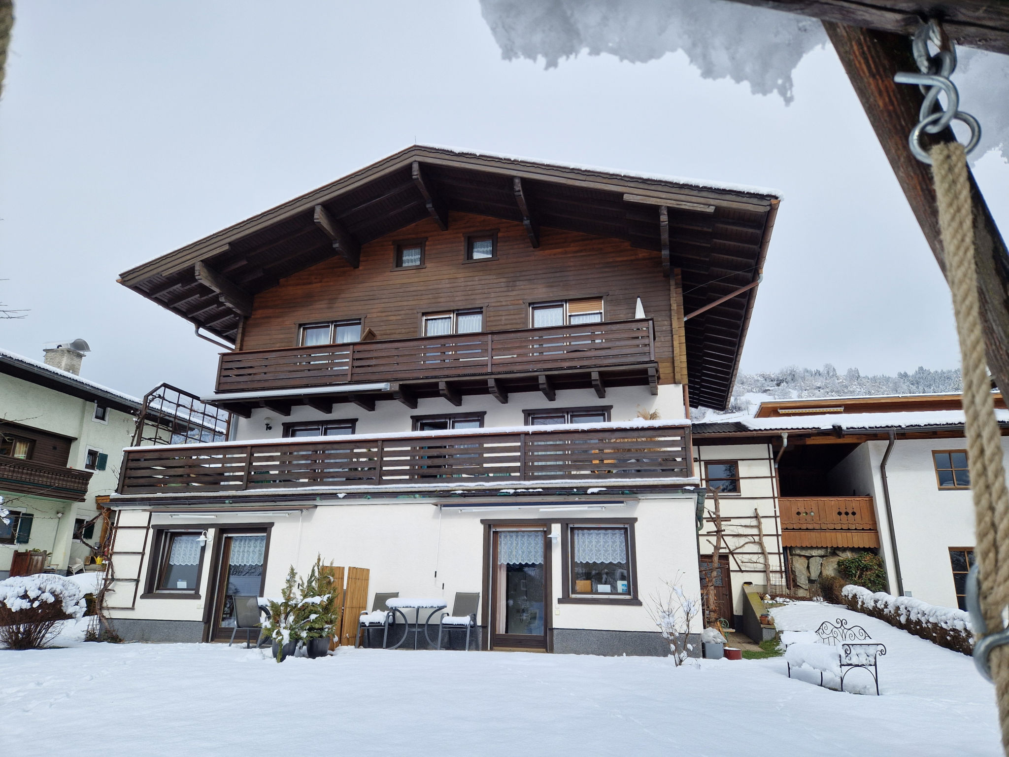 Profelt Apartment B, für 4,zentrale Lage, große Te - Buiten