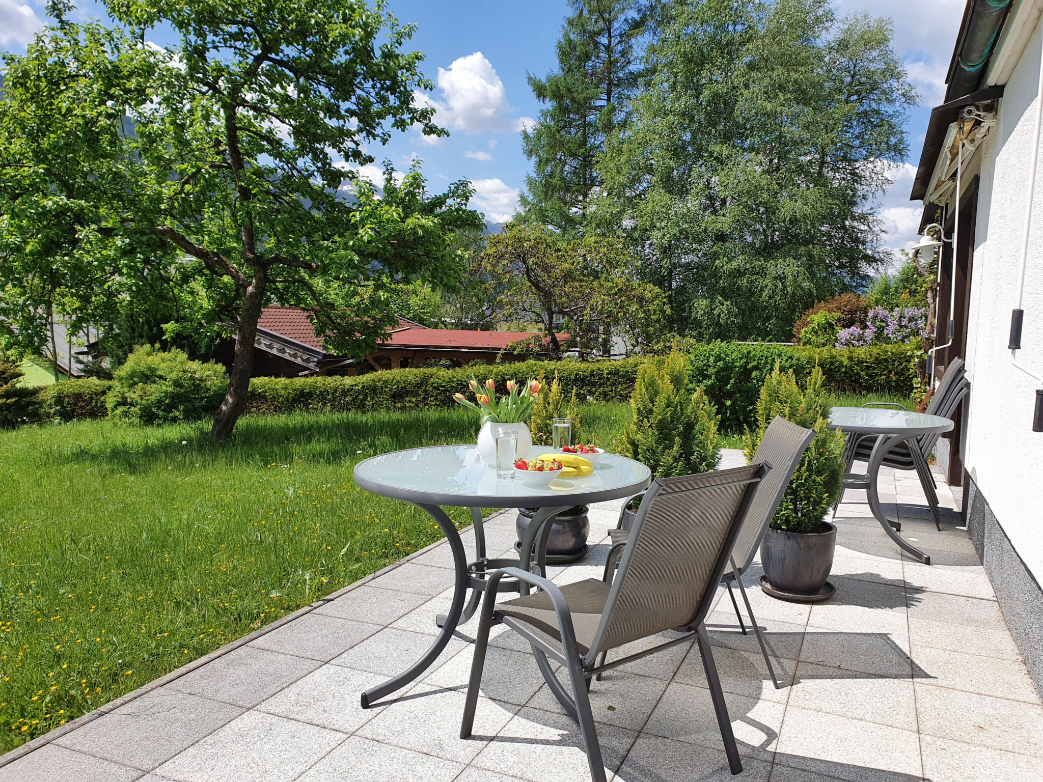 Profelt Apartment C, für 2,zentrale Lage, große Te - Buiten