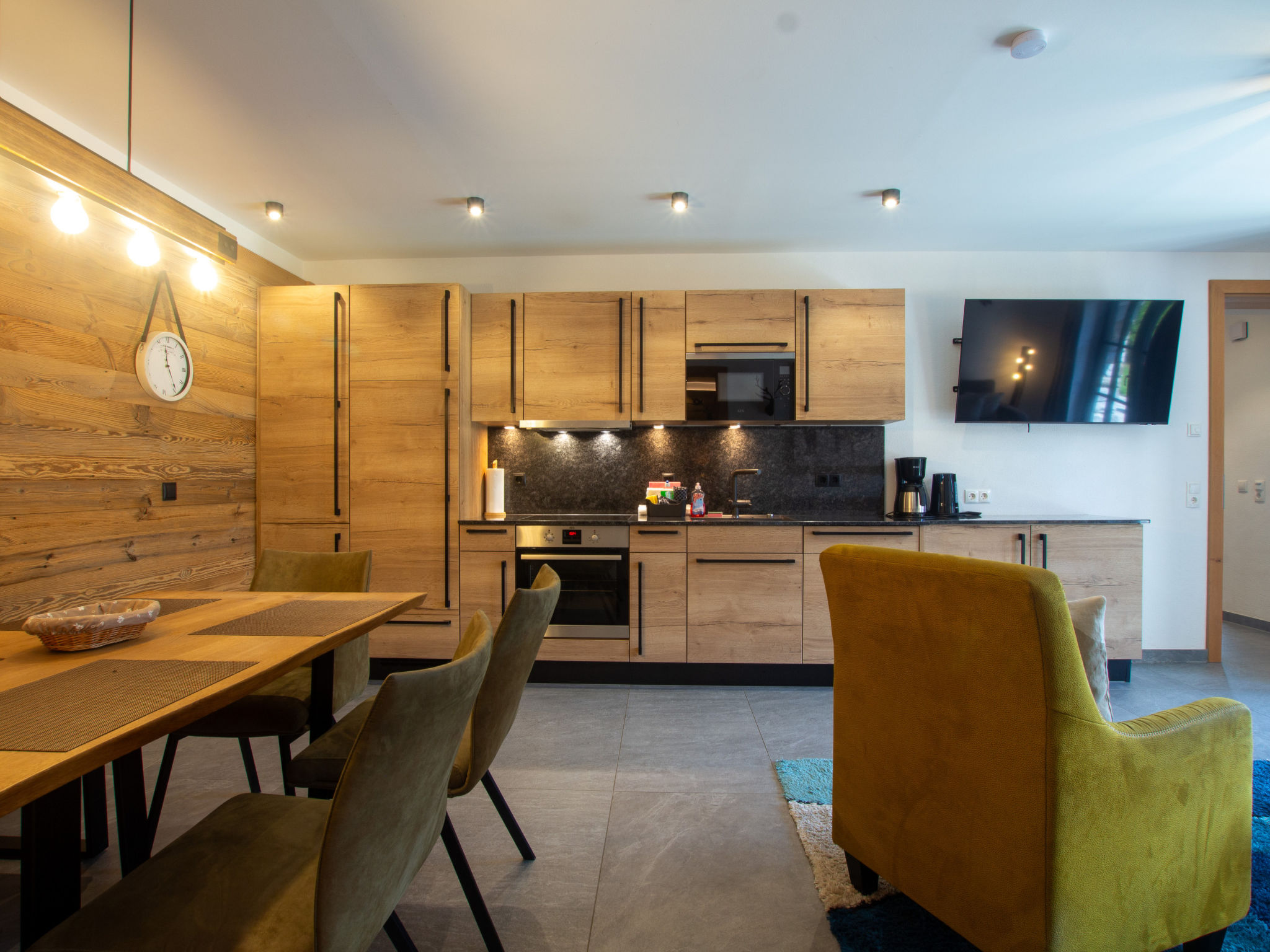 Appartement Mimi's Bergnest – Familienglück in Uttendorf – Cuisine et coin repas, photo 7 sur 39