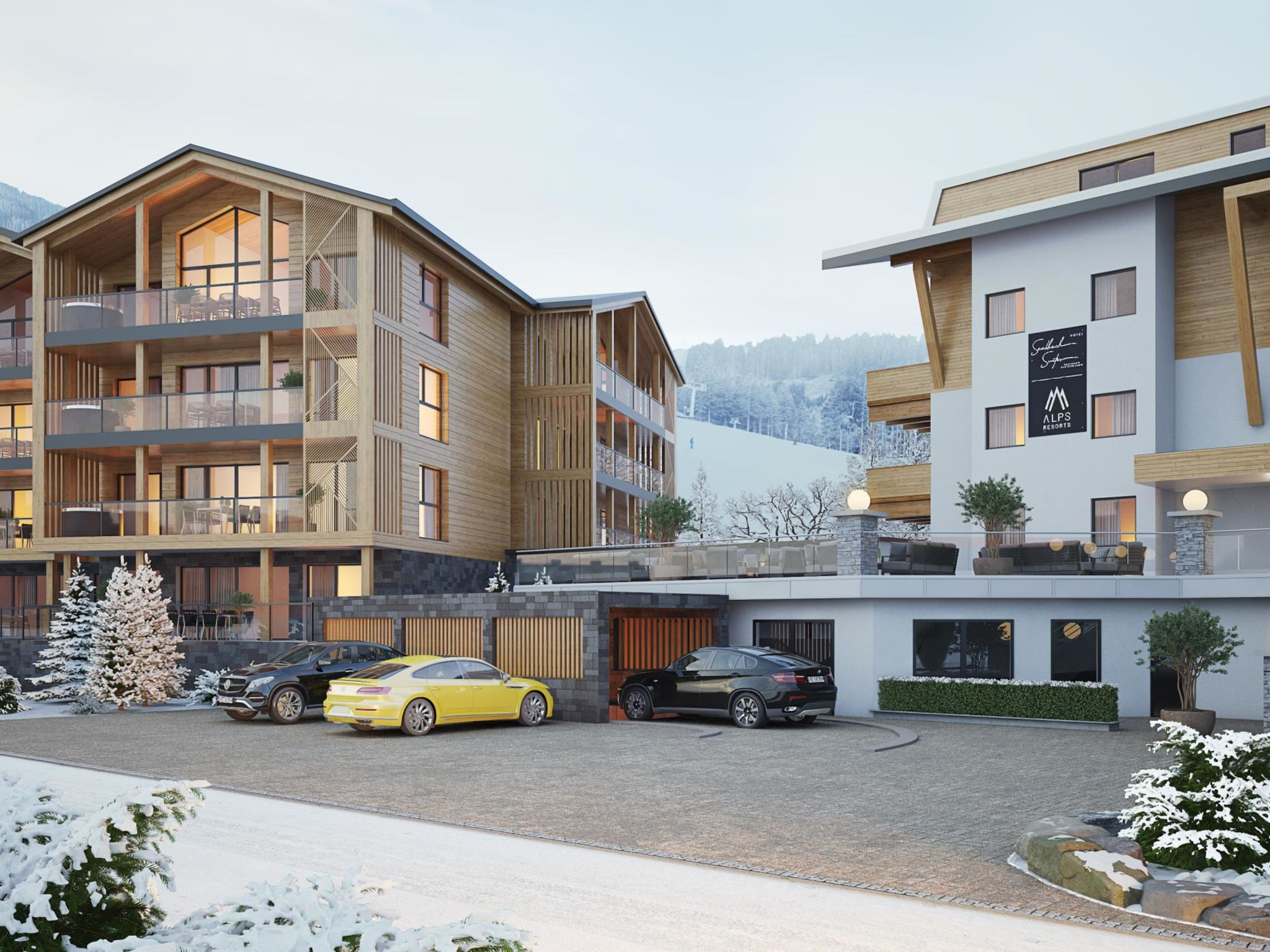 Premium Suite mit 2 SZ & Mini-Spa-Outside