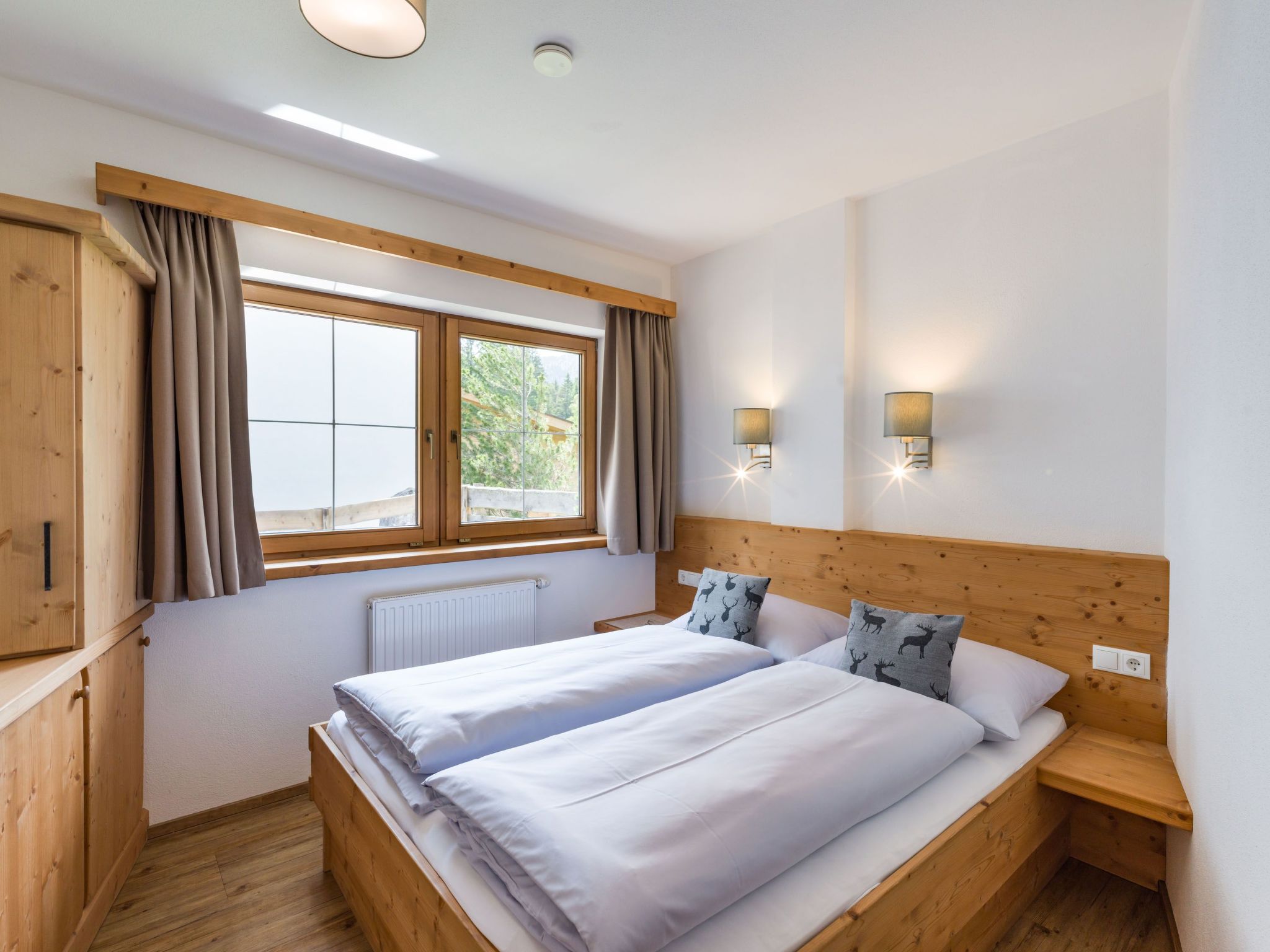 Ferienhaus mit umzäuntem Garten in Leutasch (Österreich) und 1 Hund erlaubt