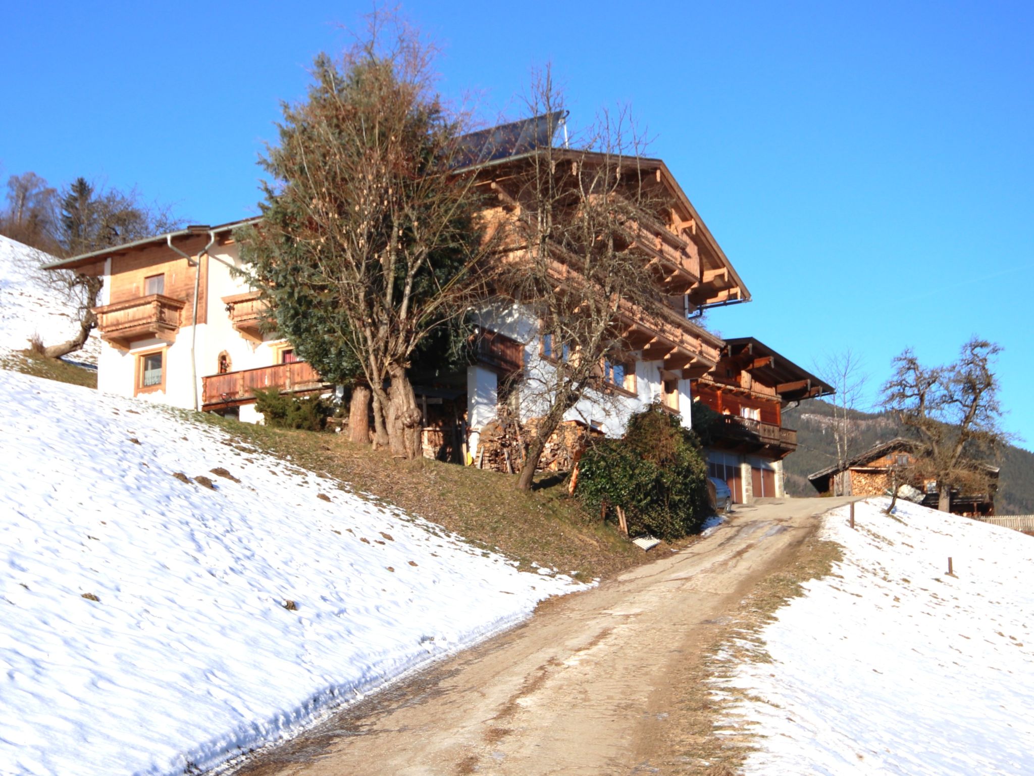 Gangerhof in Kaltenbach: sfeervol appartement direct aan de piste in Zillertal - foto 45