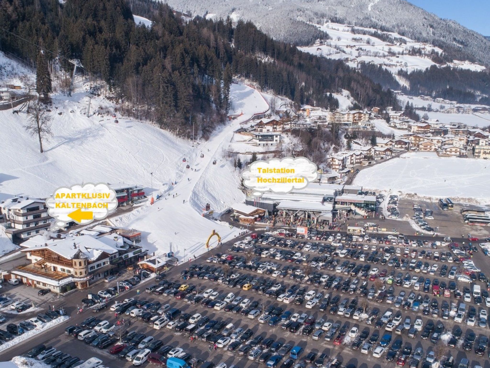 Wohnung in Kaltenbach mit Grill und Terrasse